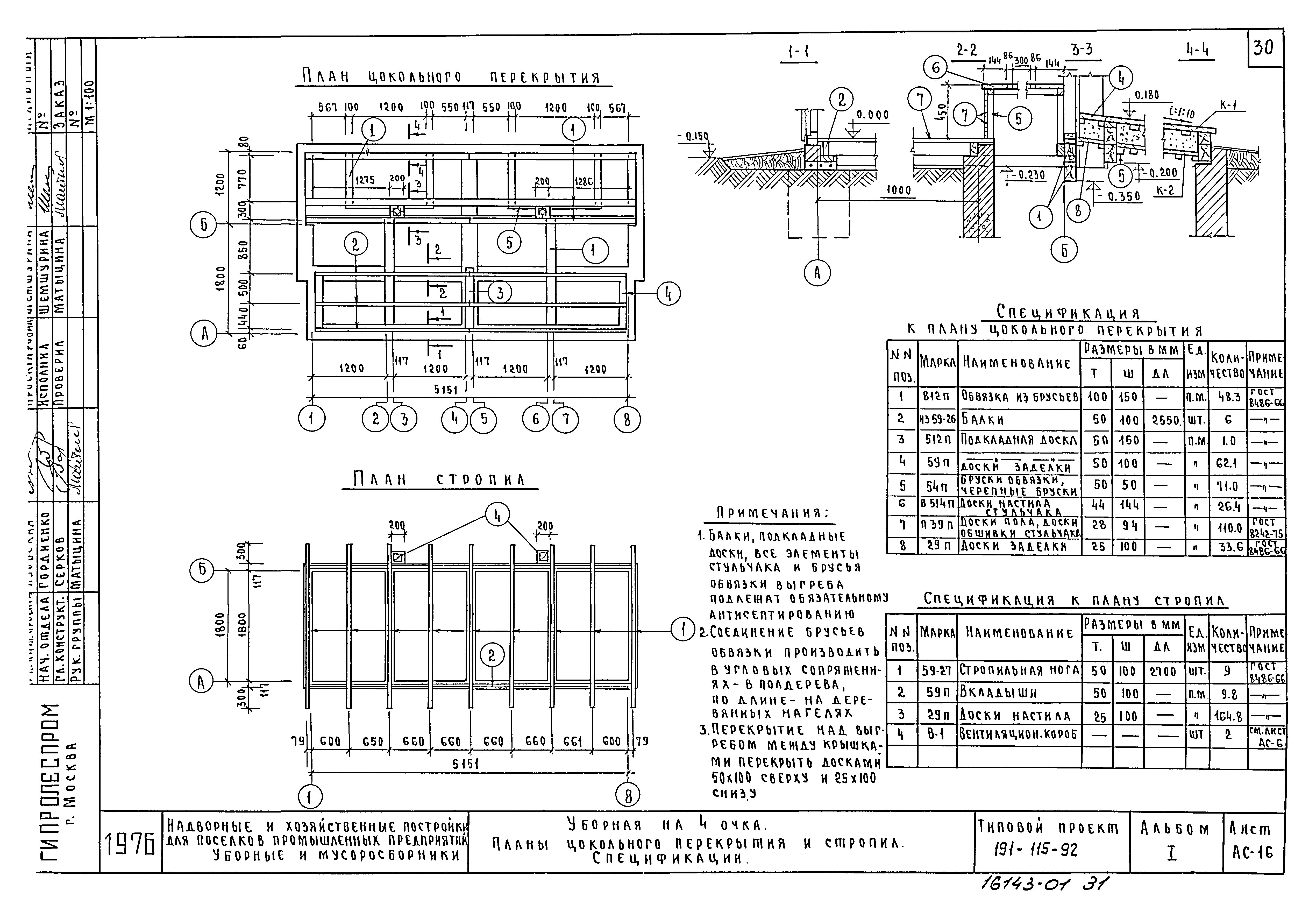 Типовой проект 191-115-92
