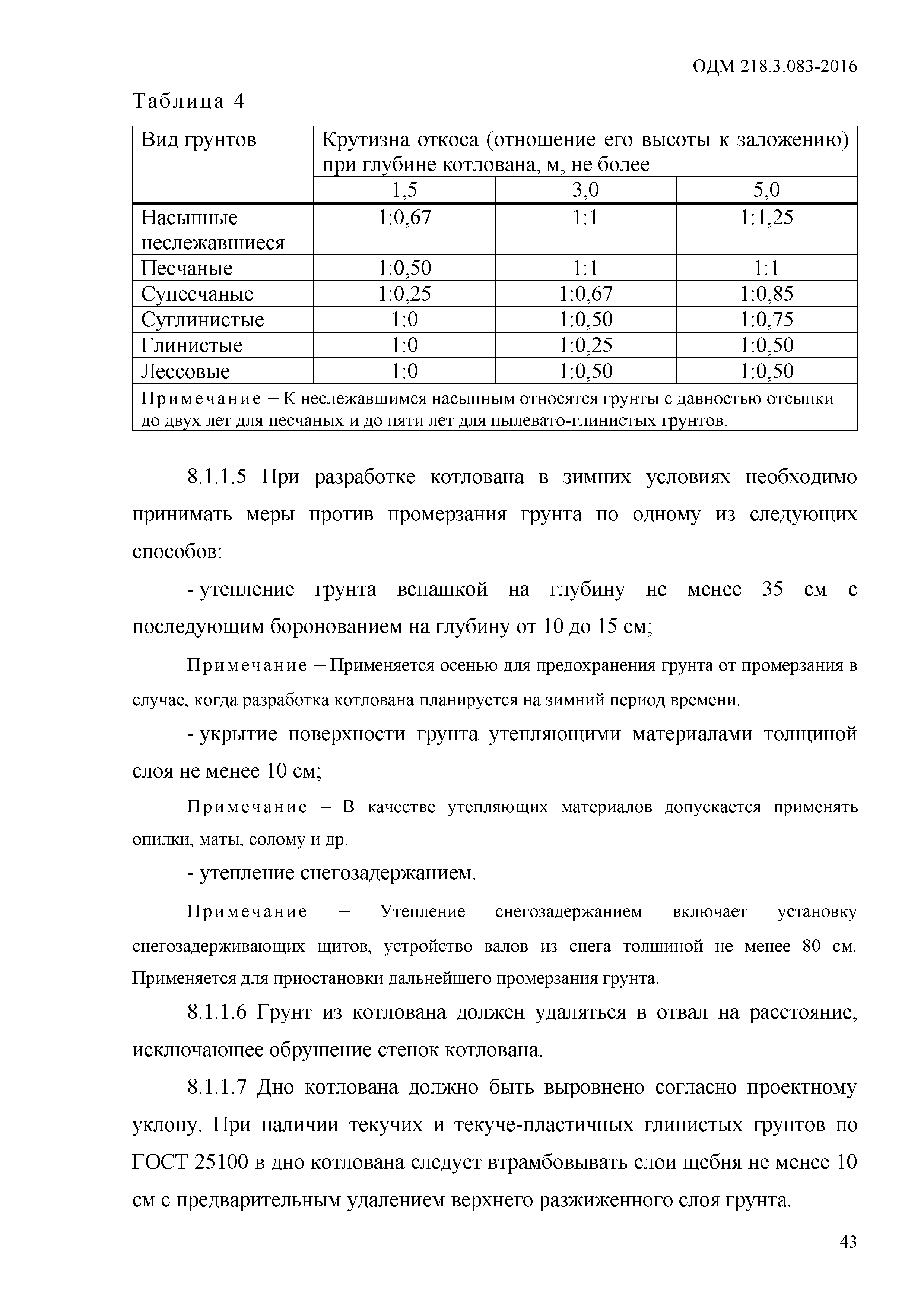 ОДМ 218.3.083-2016