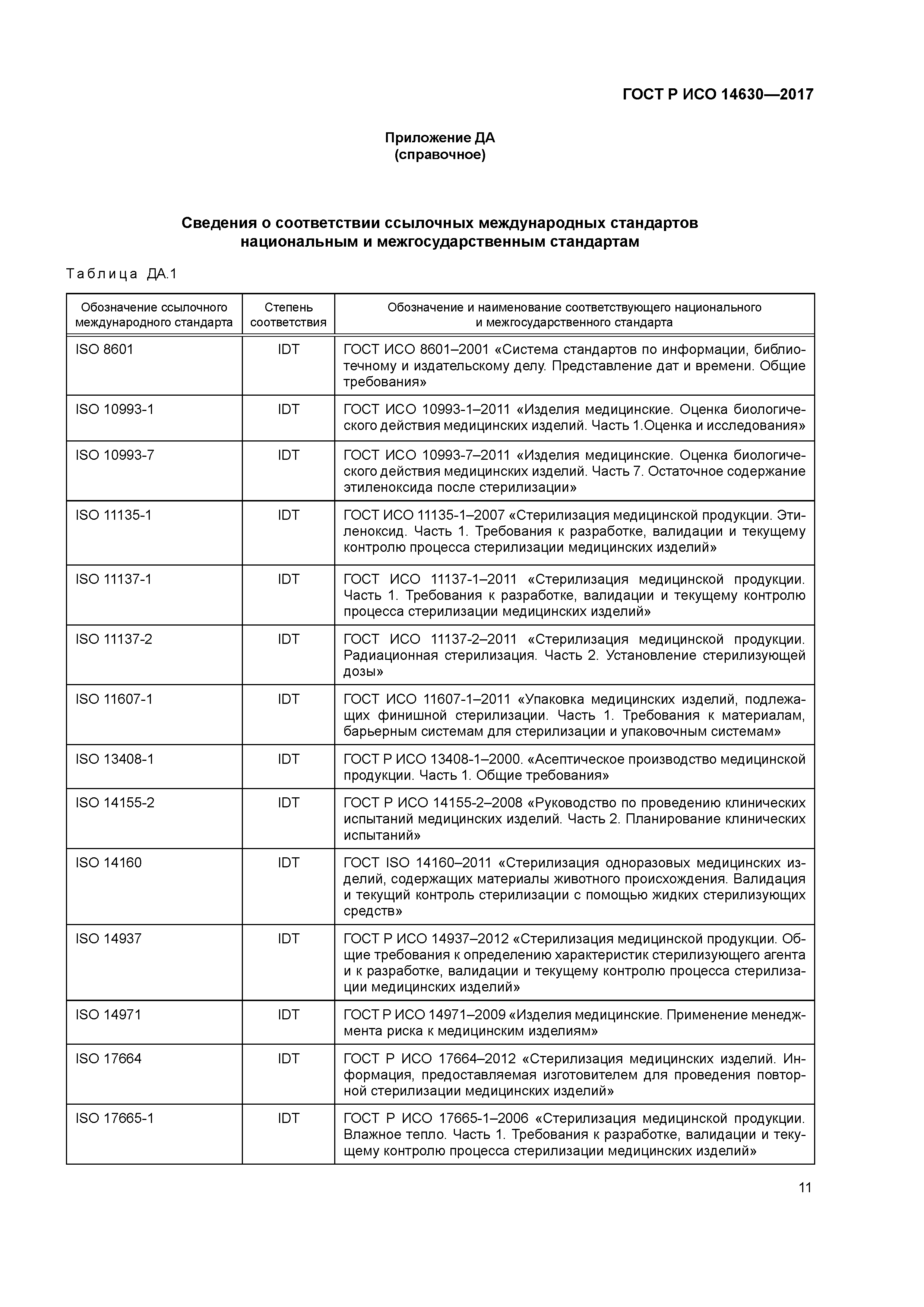 ГОСТ Р ИСО 14630-2017