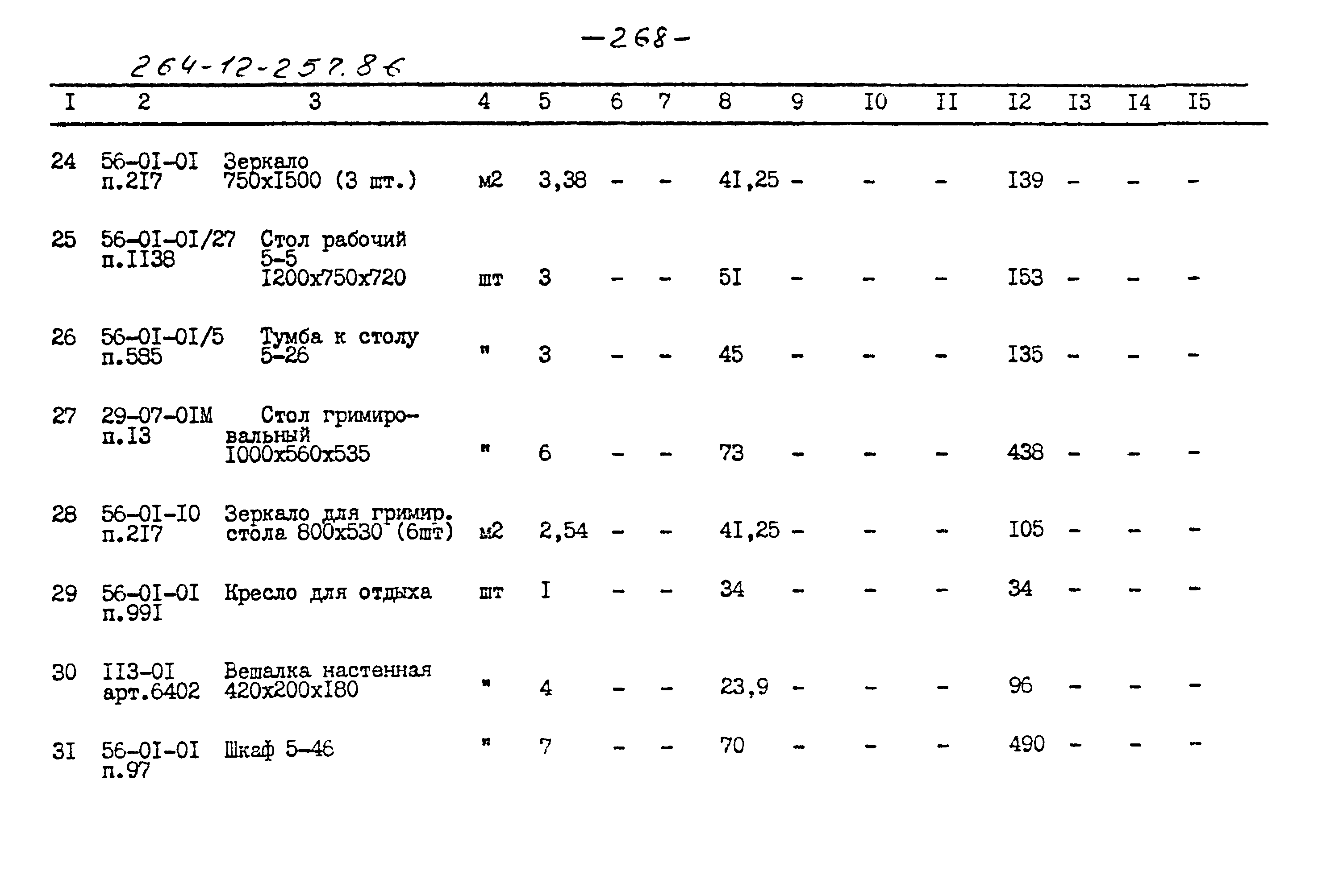 Типовой проект 264-12-257.86