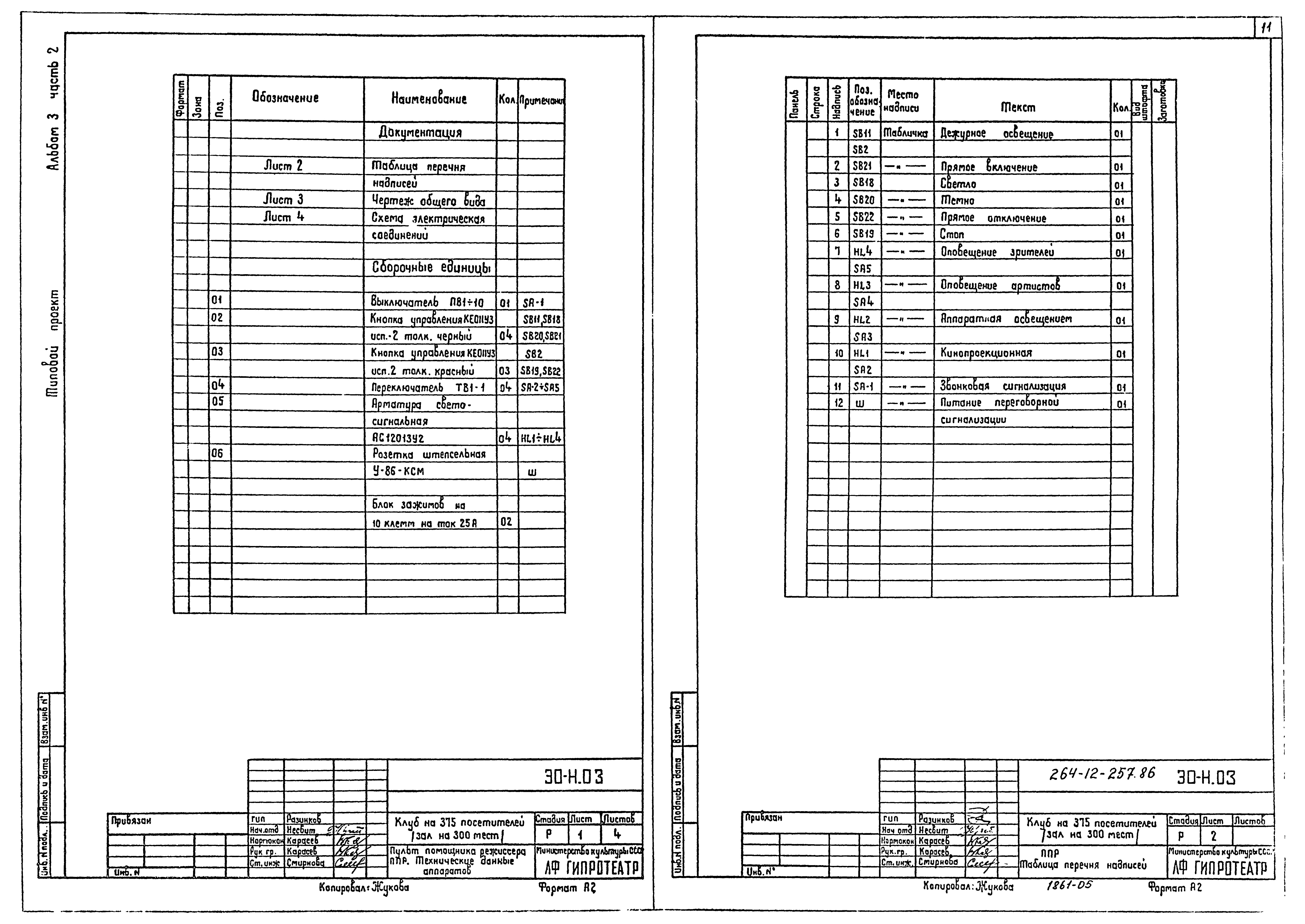 Типовой проект 264-12-257.86