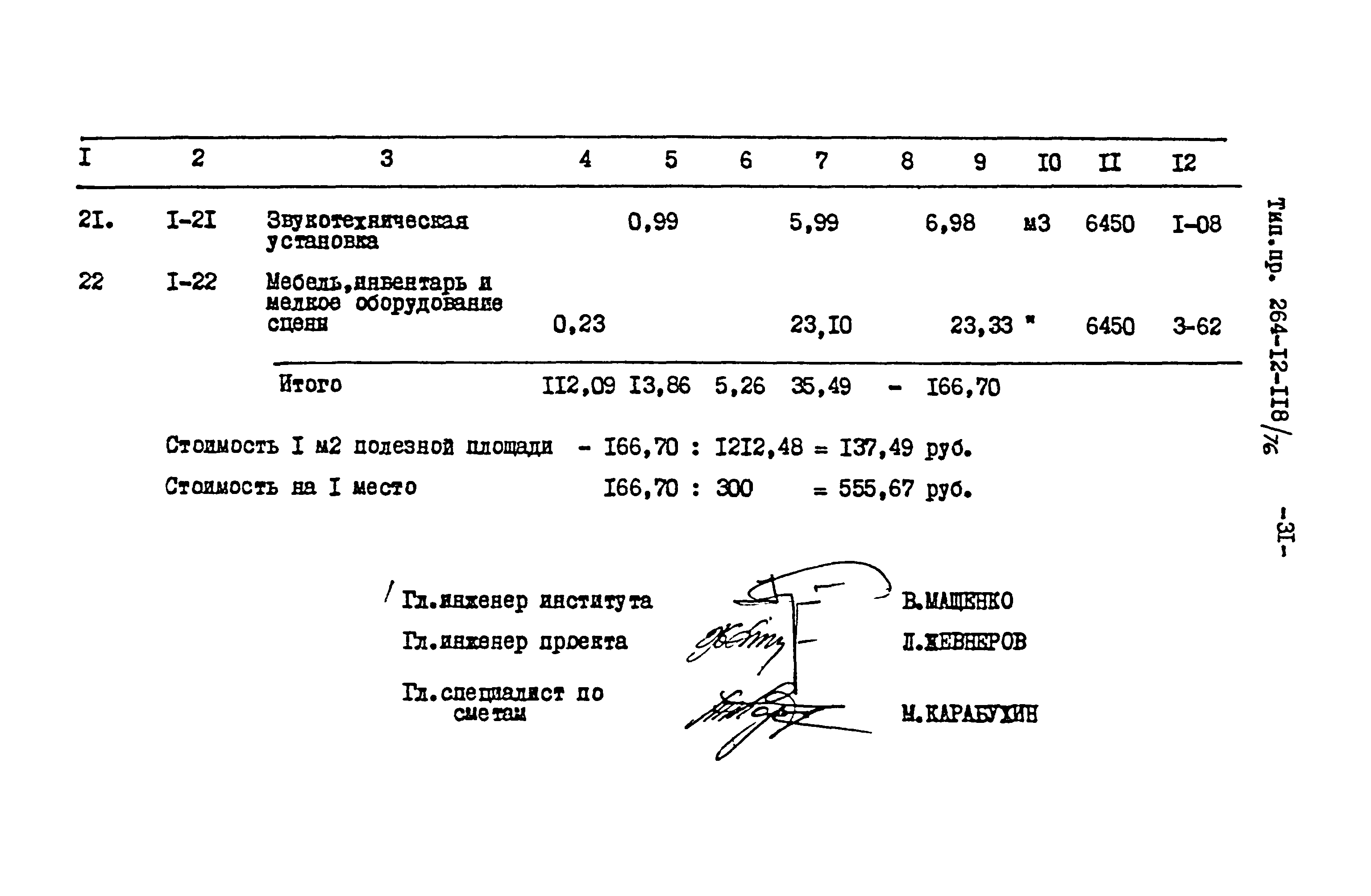 Типовой проект 264-12-118/76