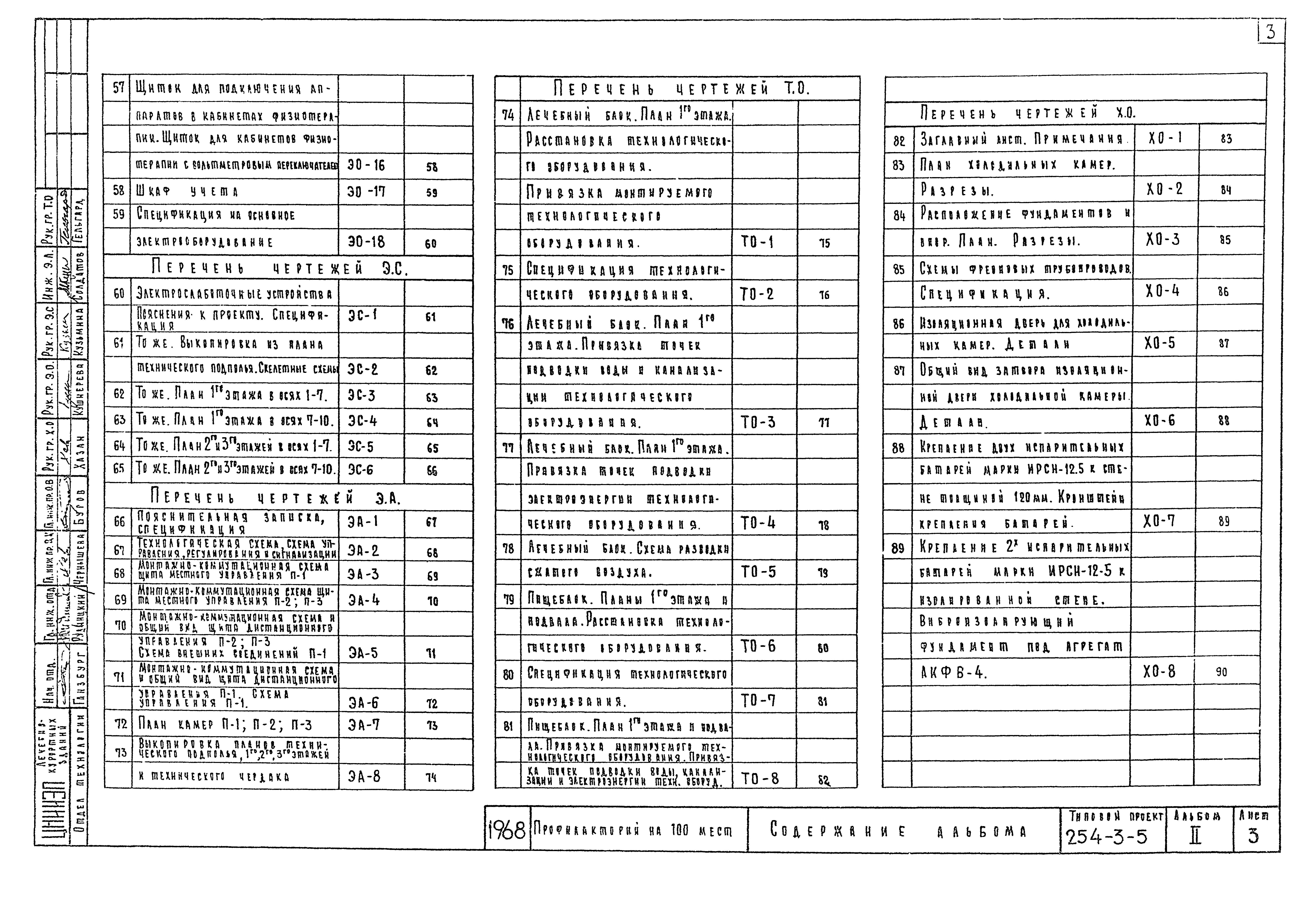 Типовой проект 254-3-5