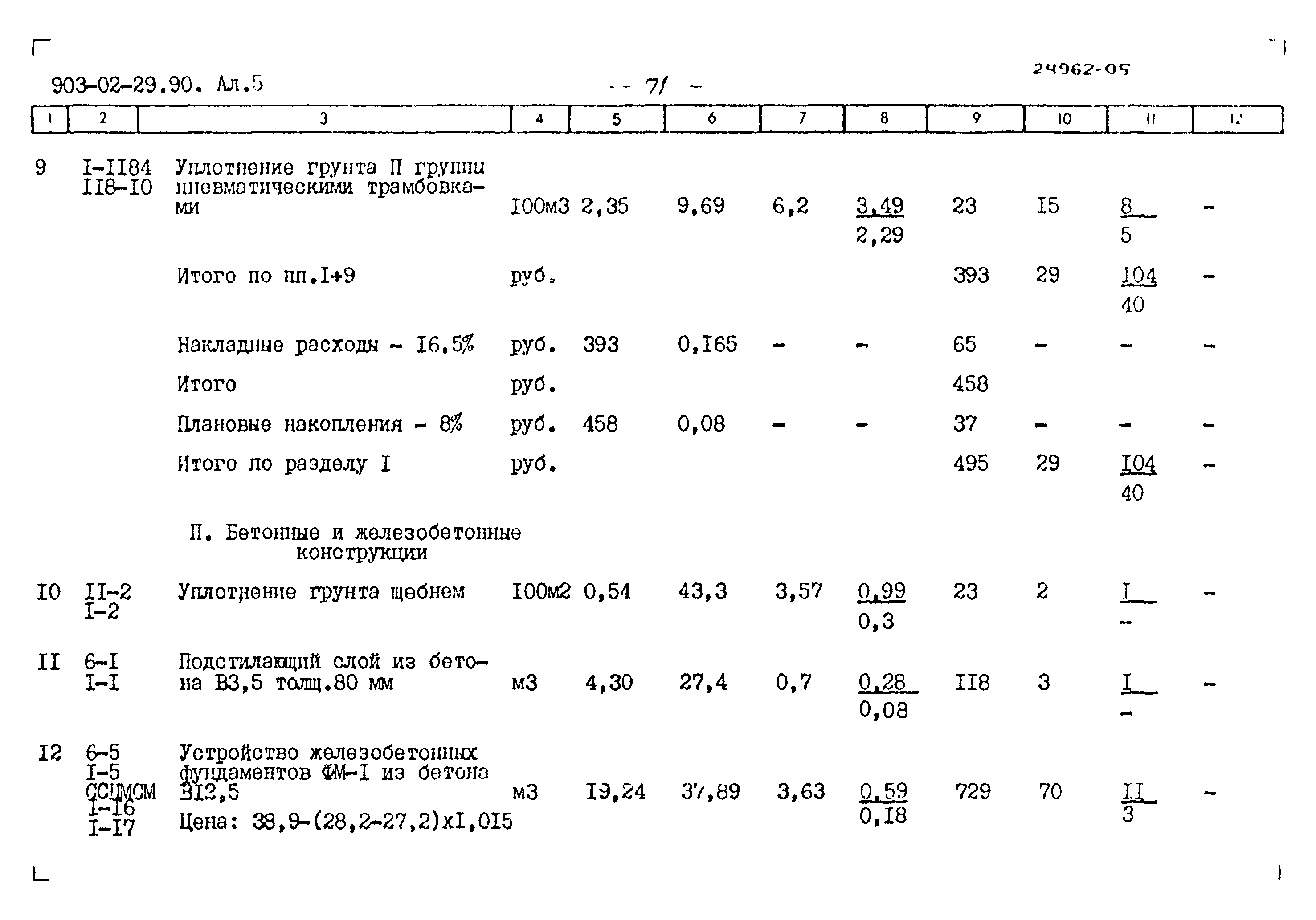 Типовые материалы для проектирования 903-02-29.90