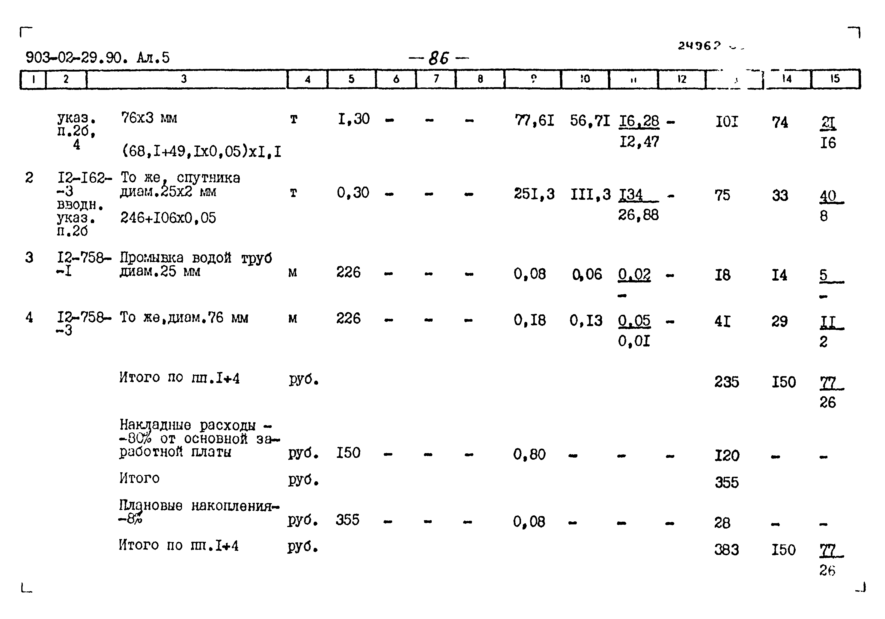 Типовые материалы для проектирования 903-02-29.90