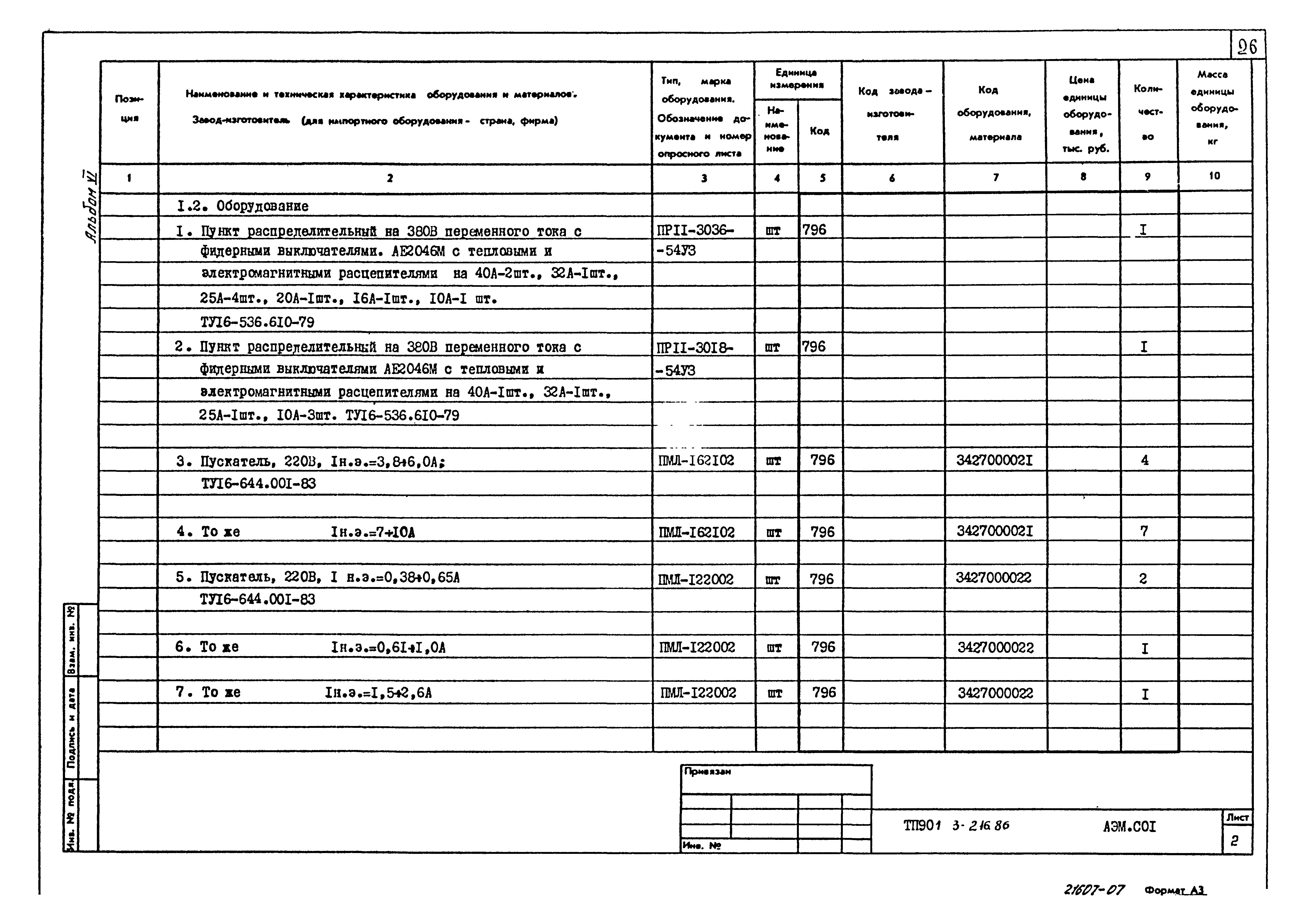 Типовой проект 901-3-216.86