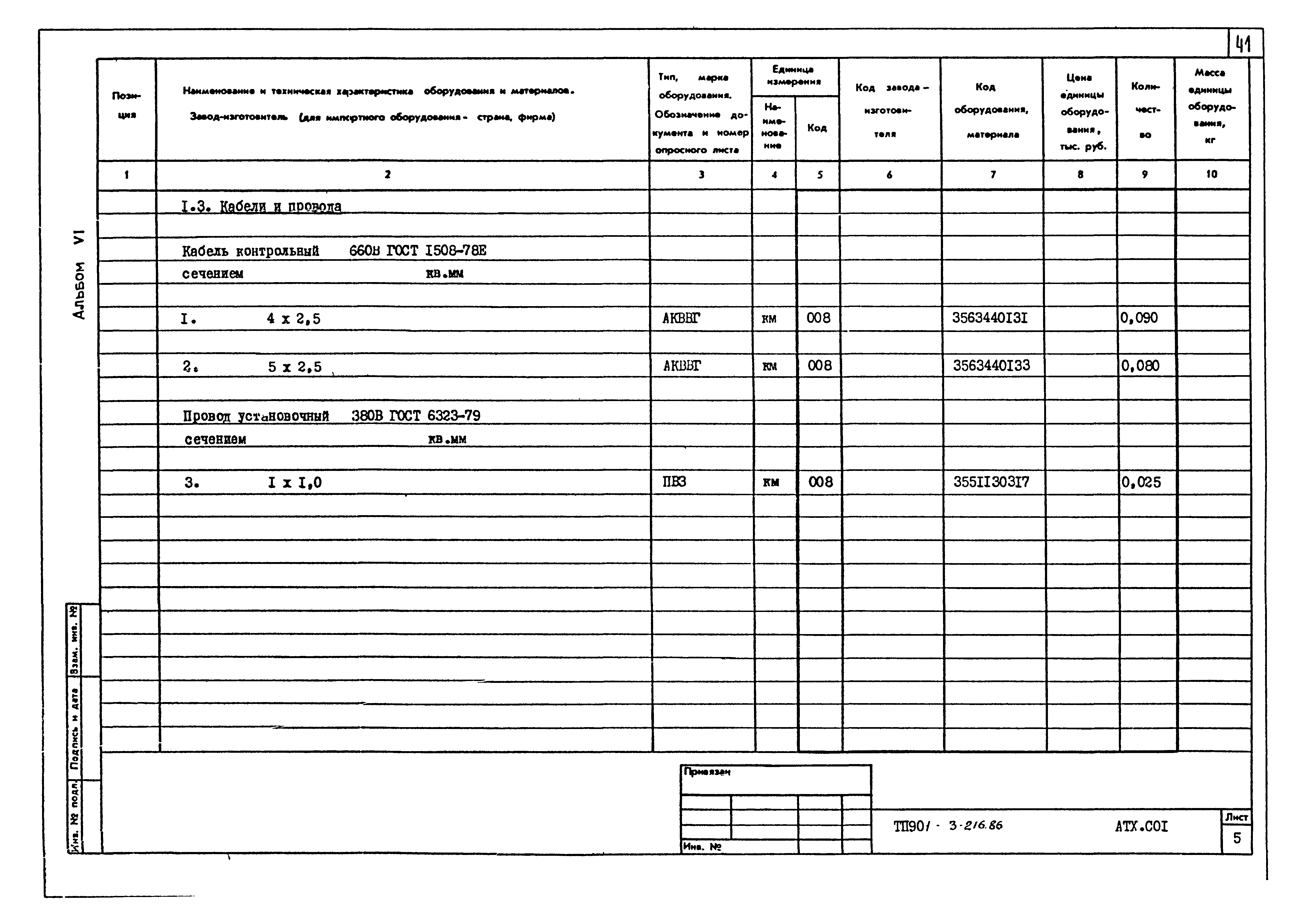 Типовой проект 901-3-216.86
