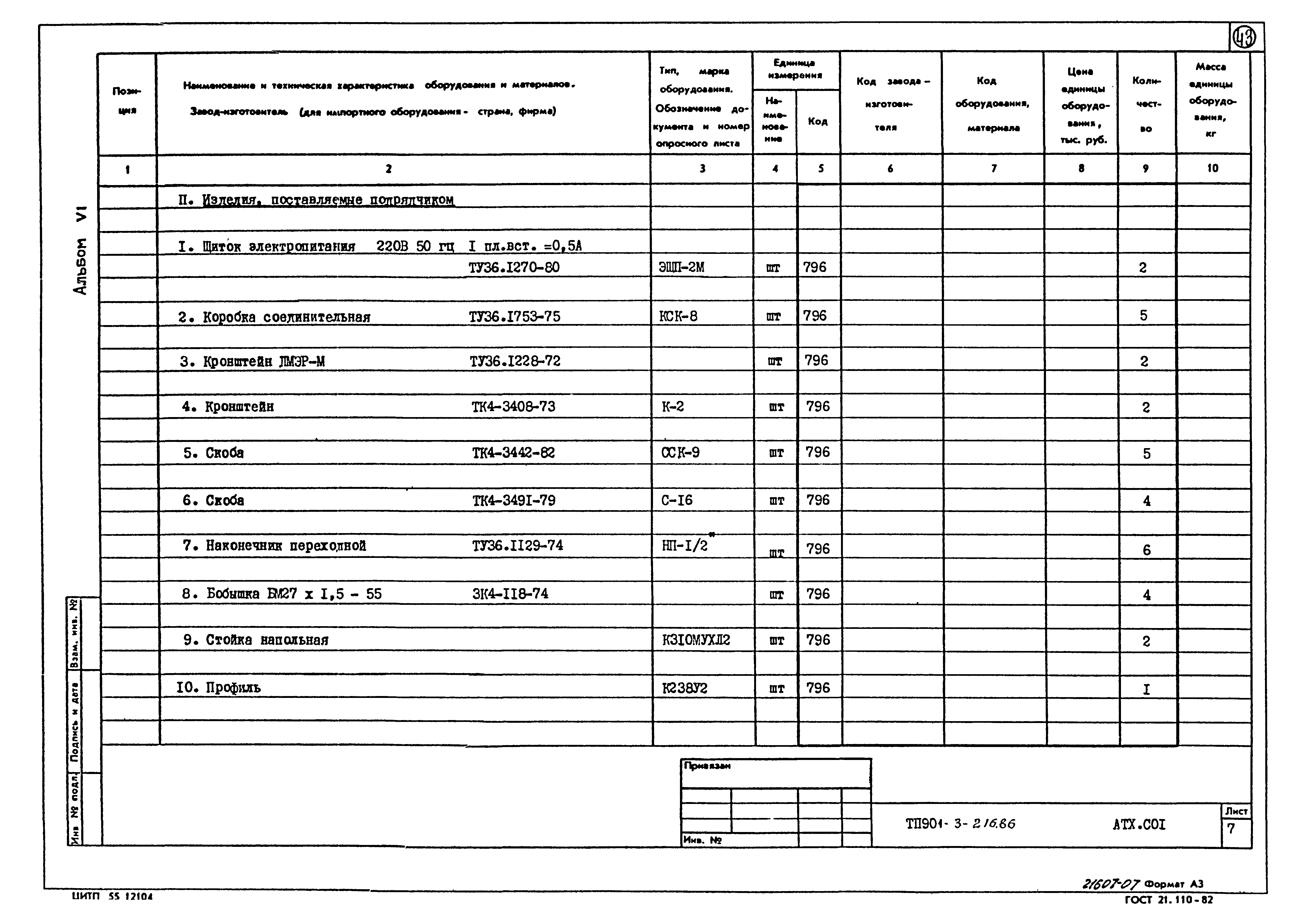 Типовой проект 901-3-216.86