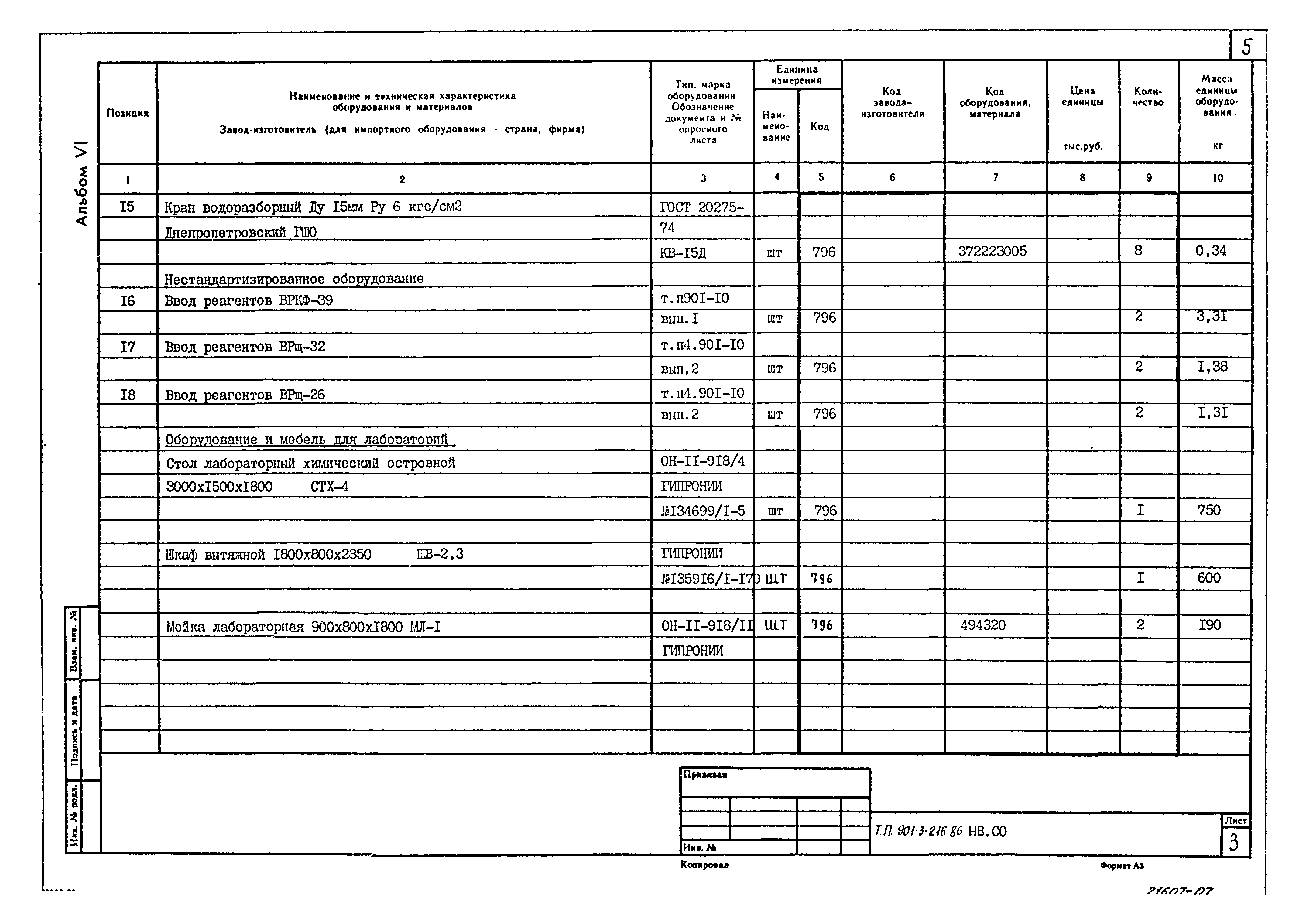Типовой проект 901-3-216.86