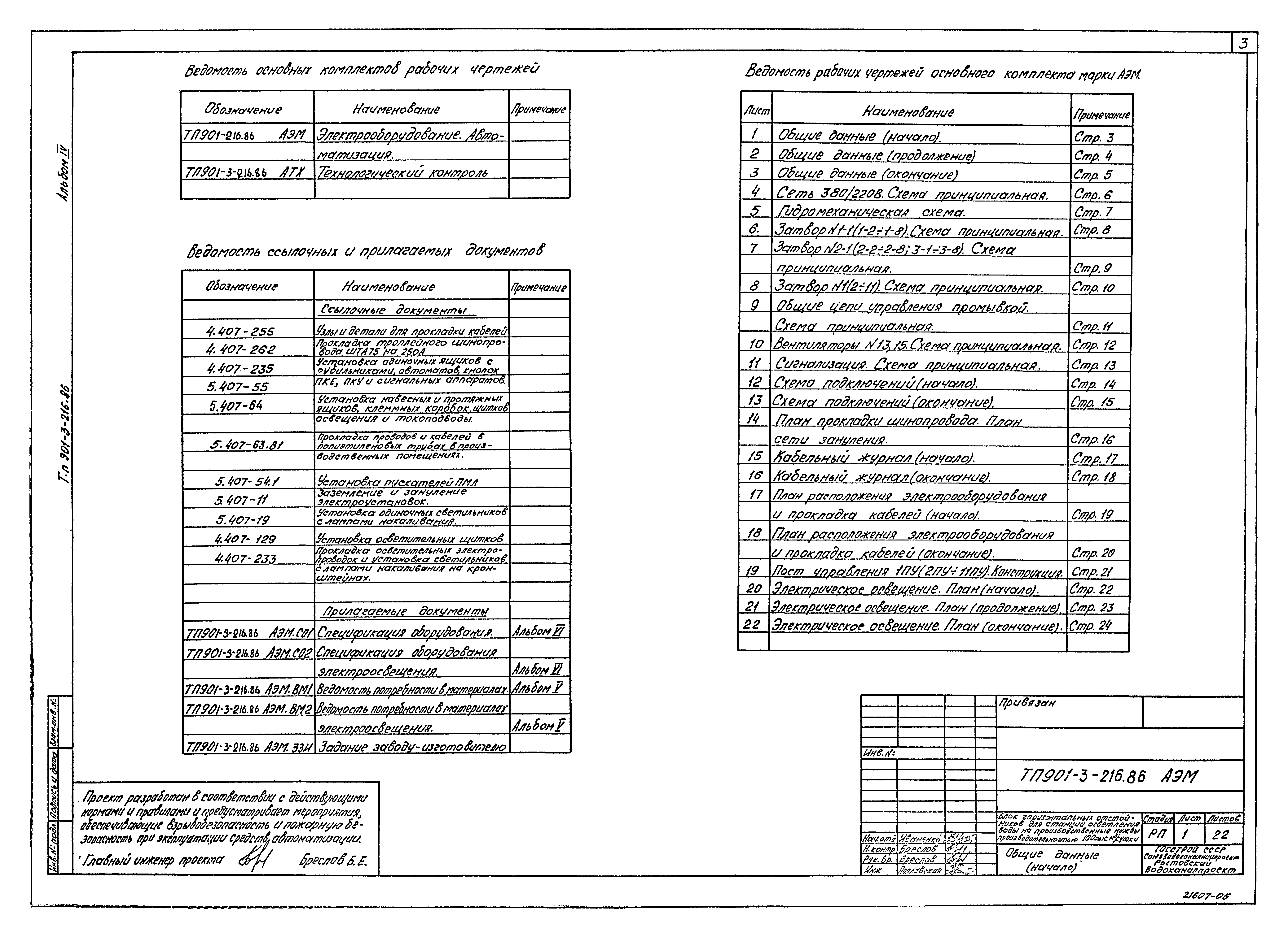 Типовой проект 901-3-216.86