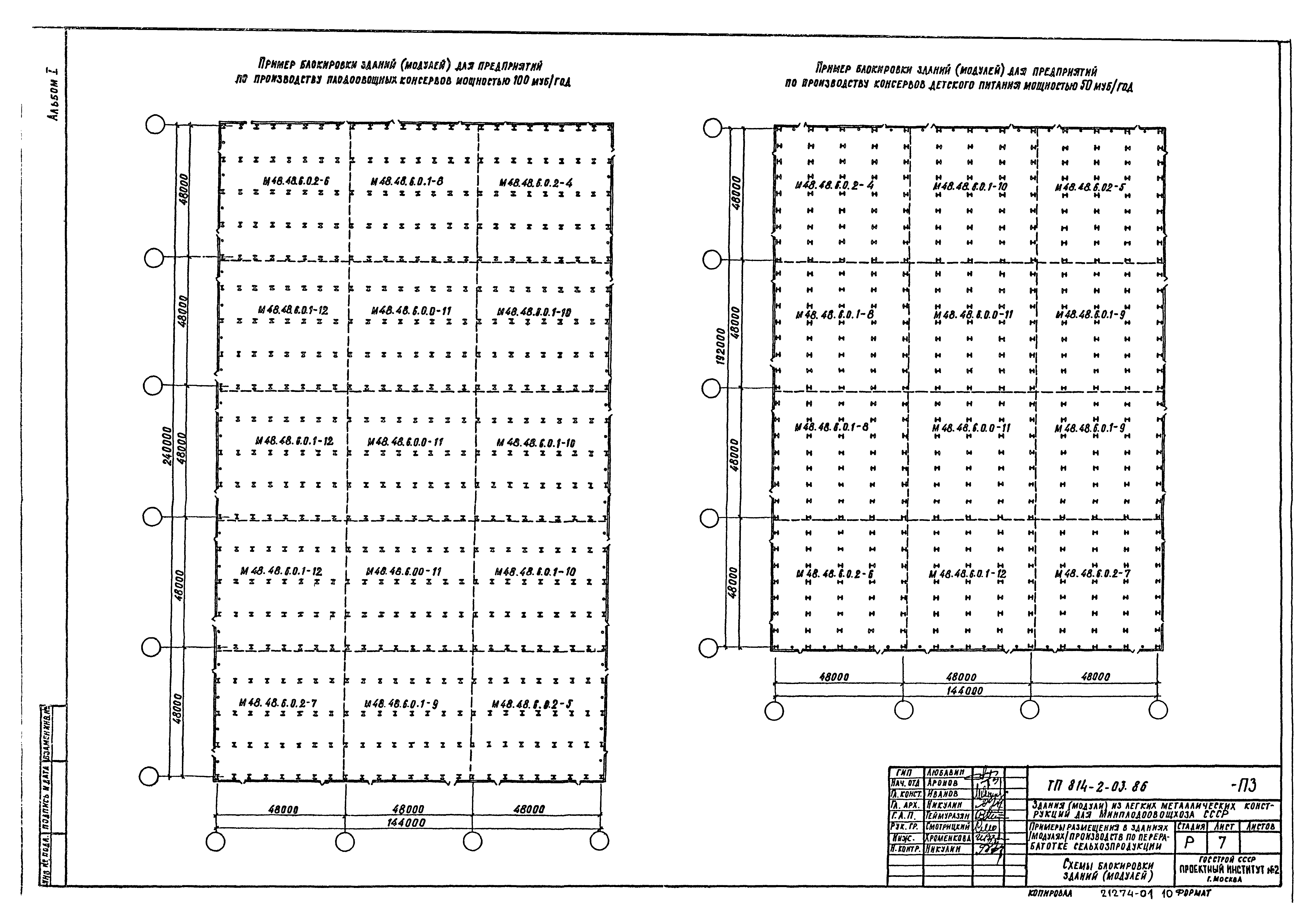 Типовые проектные решения 814-2-03.86