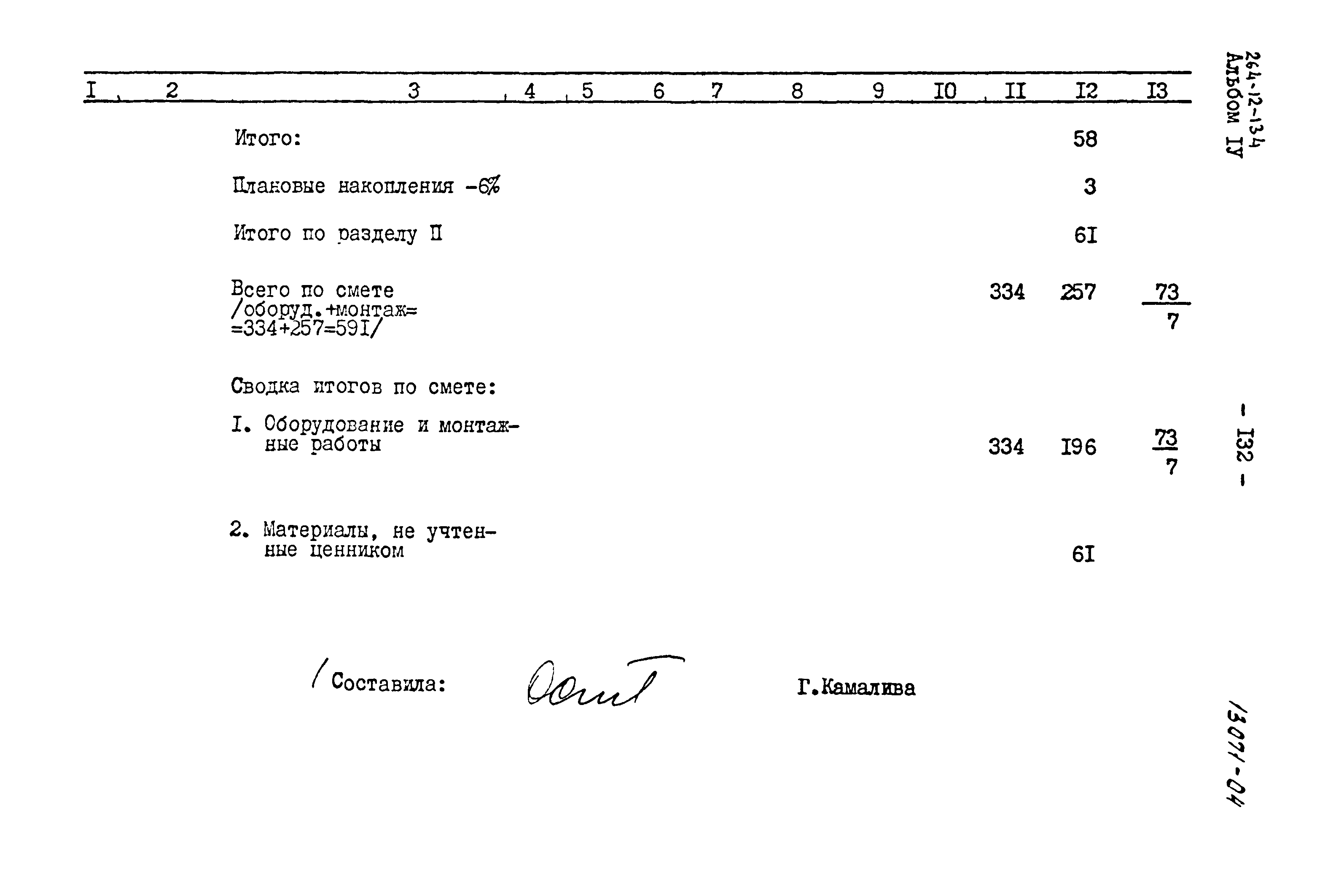 Типовой проект 264-12-134