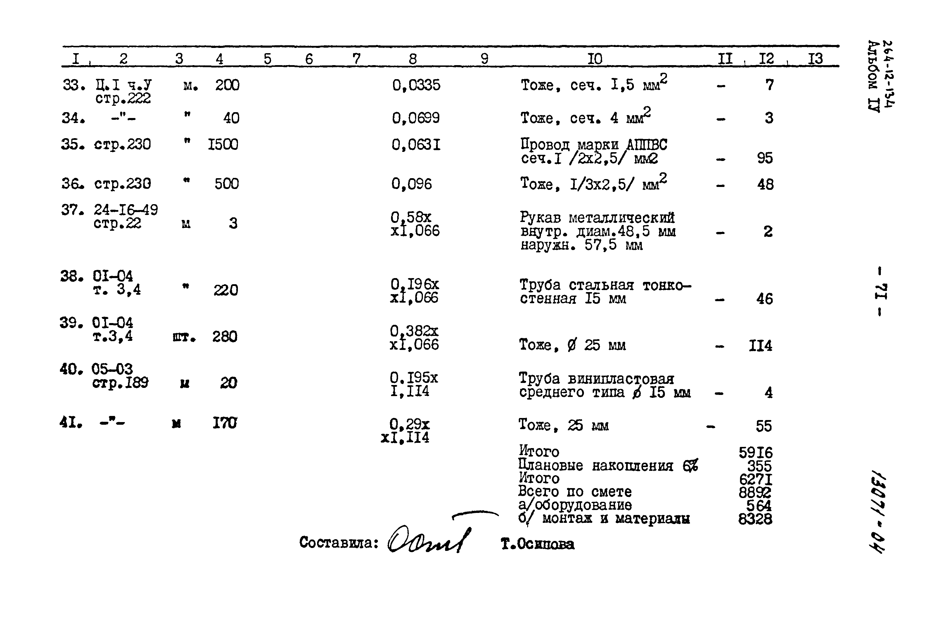 Типовой проект 264-12-134