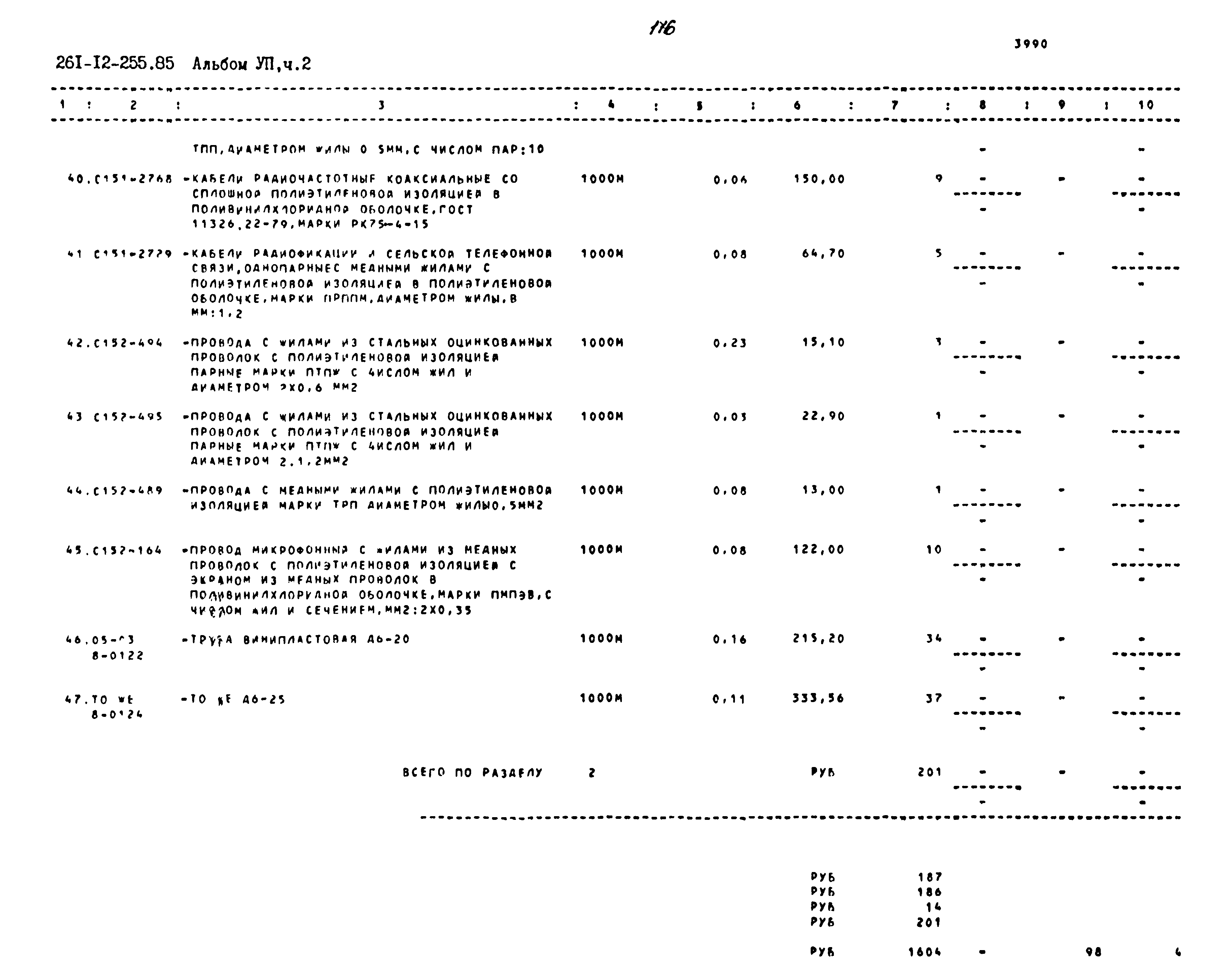 Типовой проект 261-12-255.85