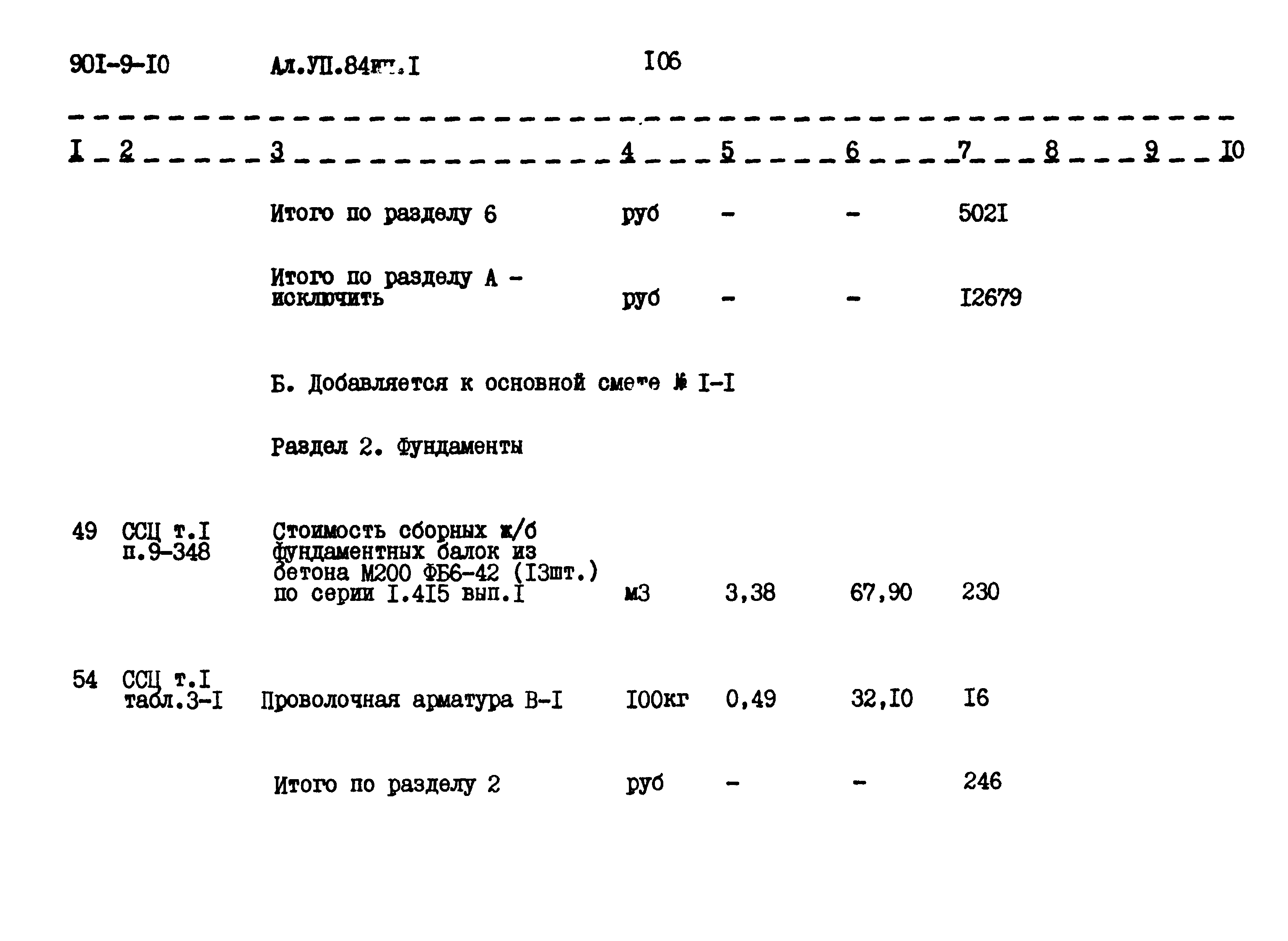 Типовой проект 901-9-10
