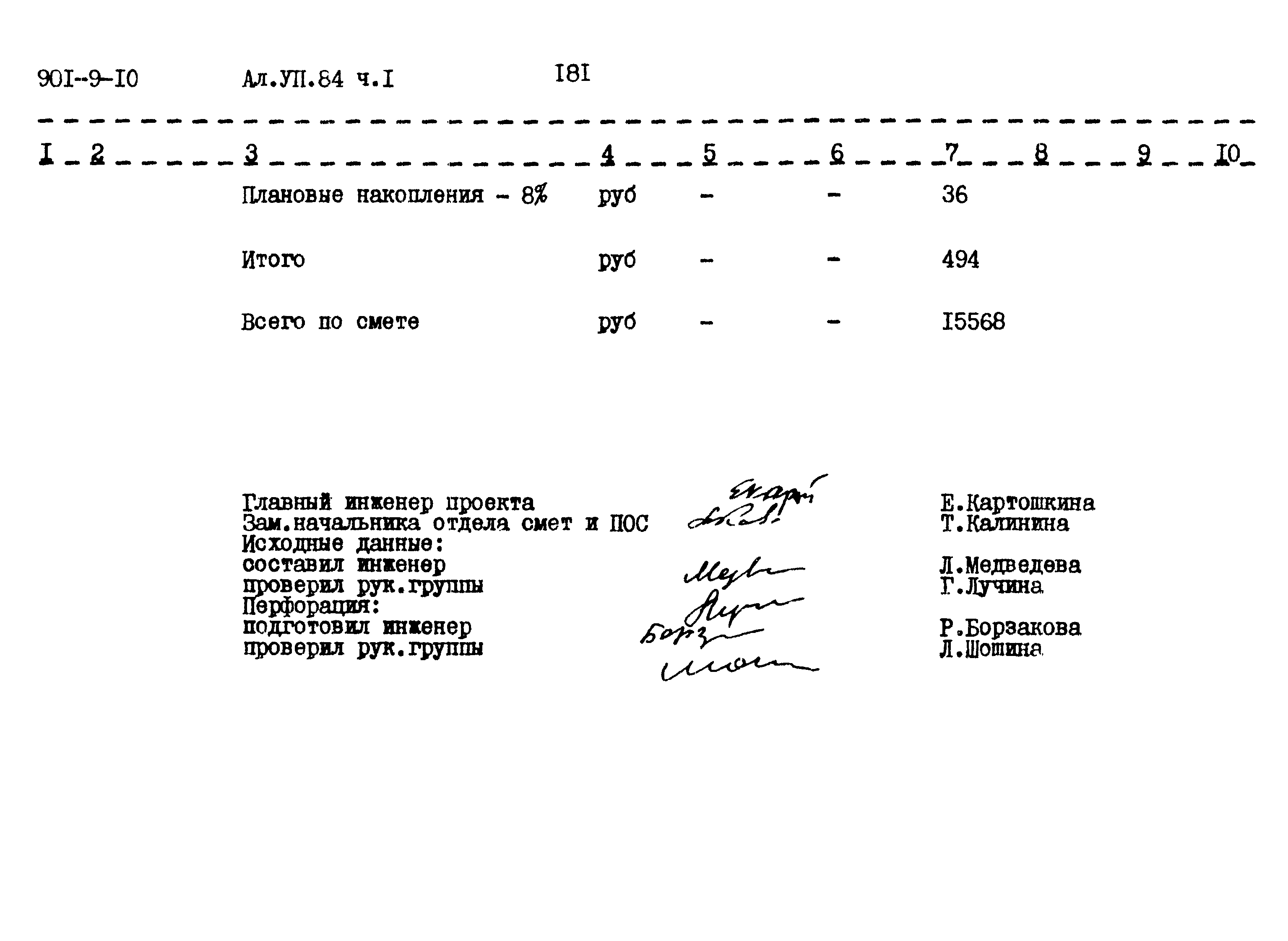 Типовой проект 901-9-10