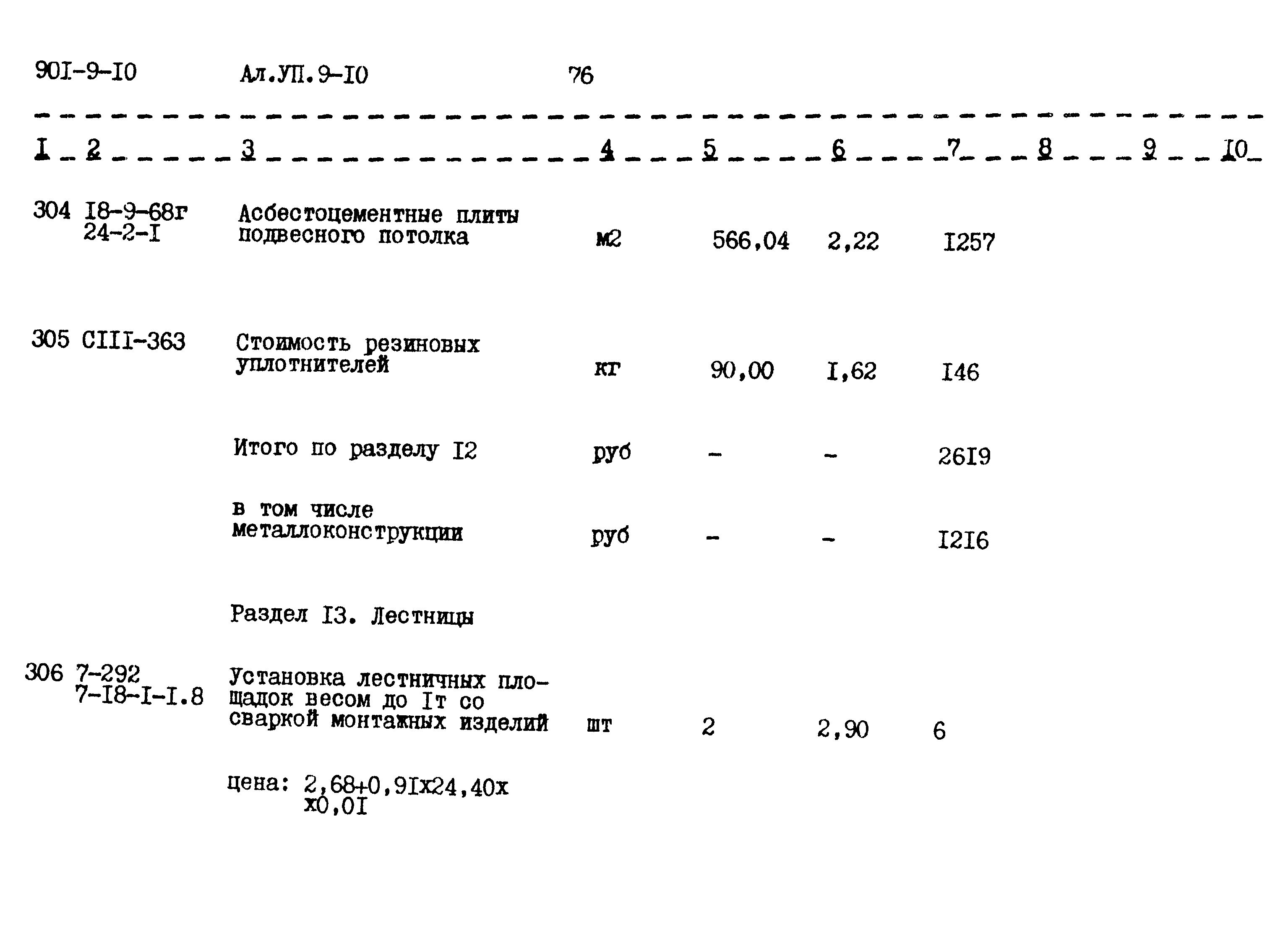 Типовой проект 901-9-10