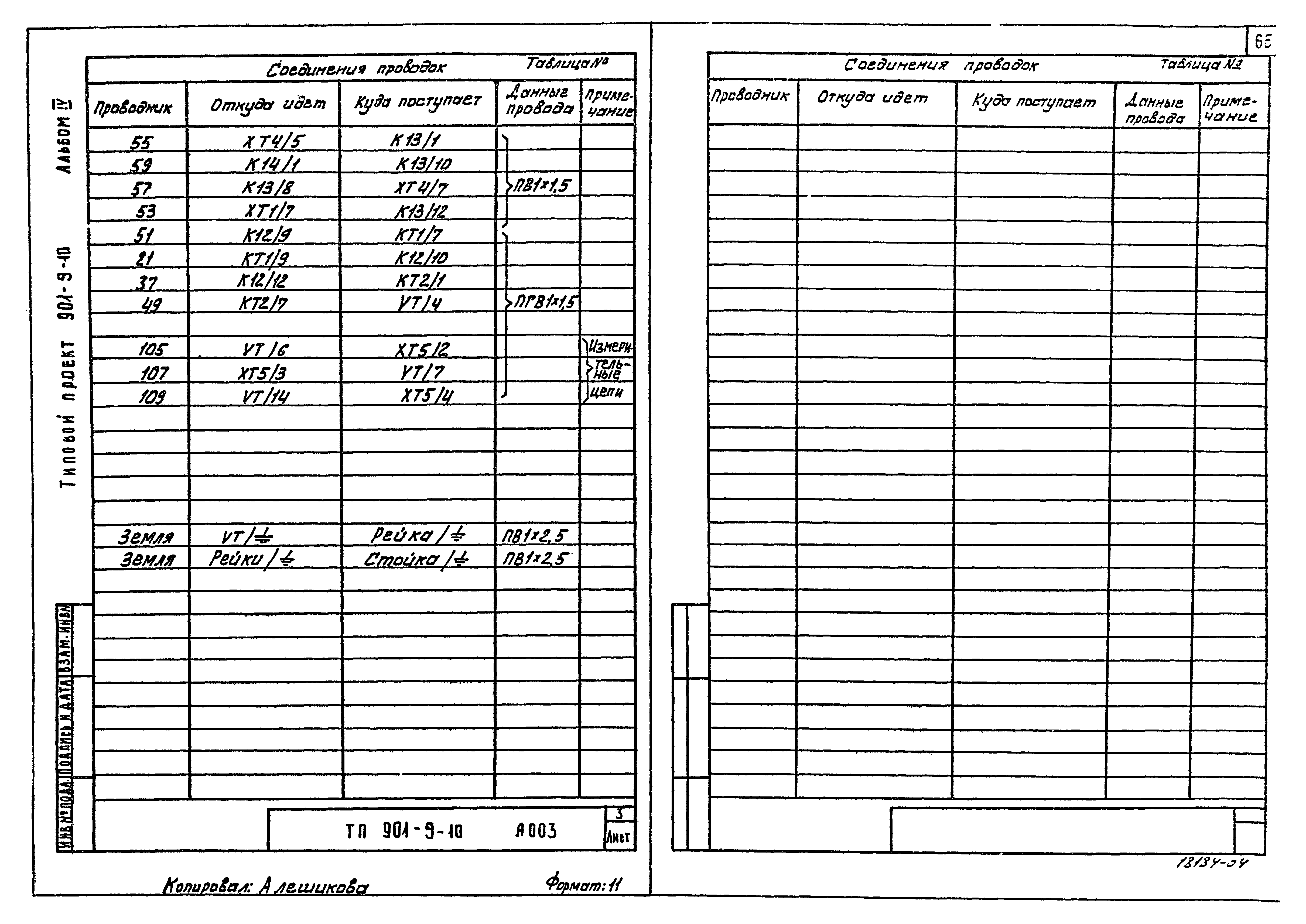 Типовой проект 901-9-10