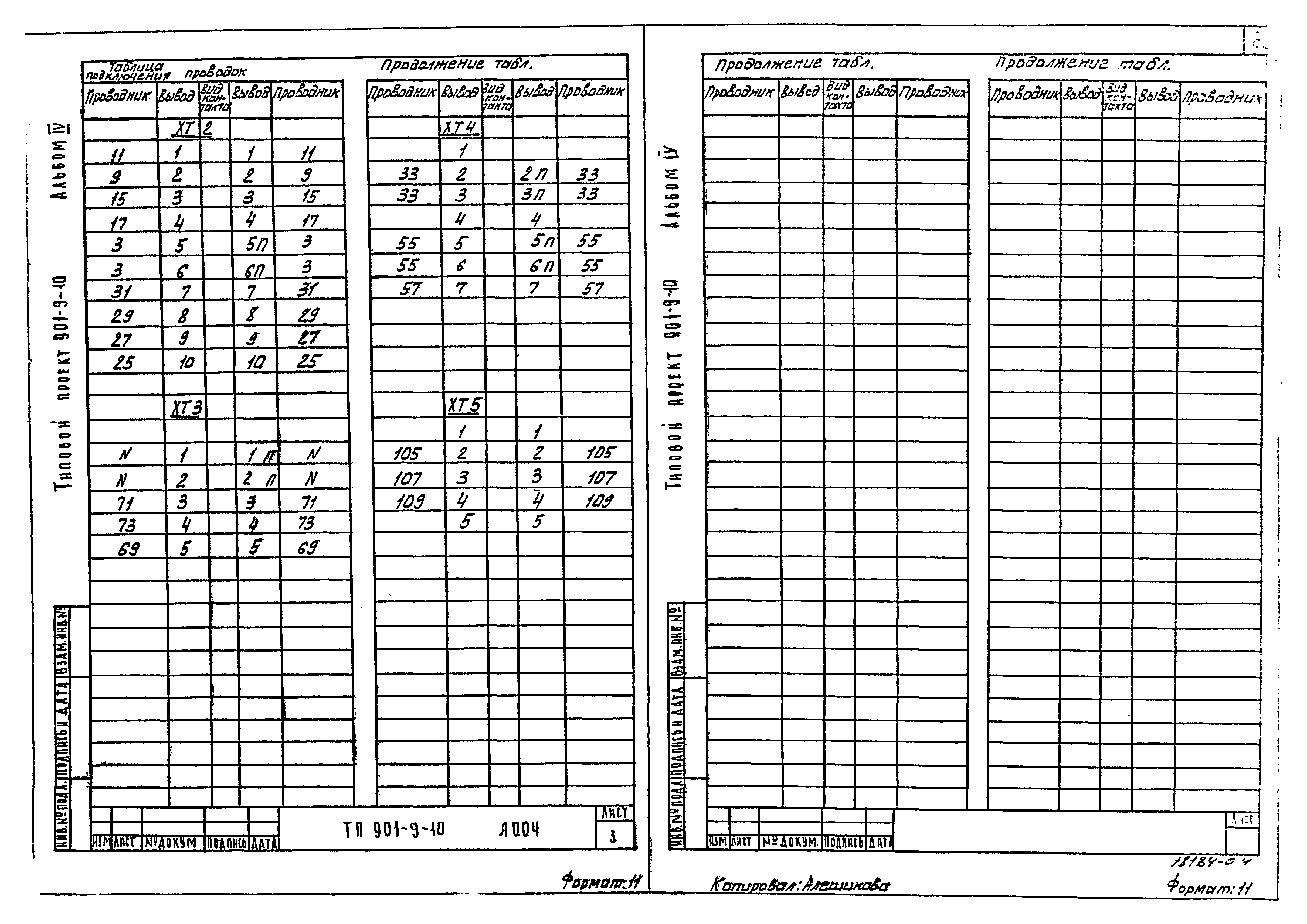 Типовой проект 901-9-10