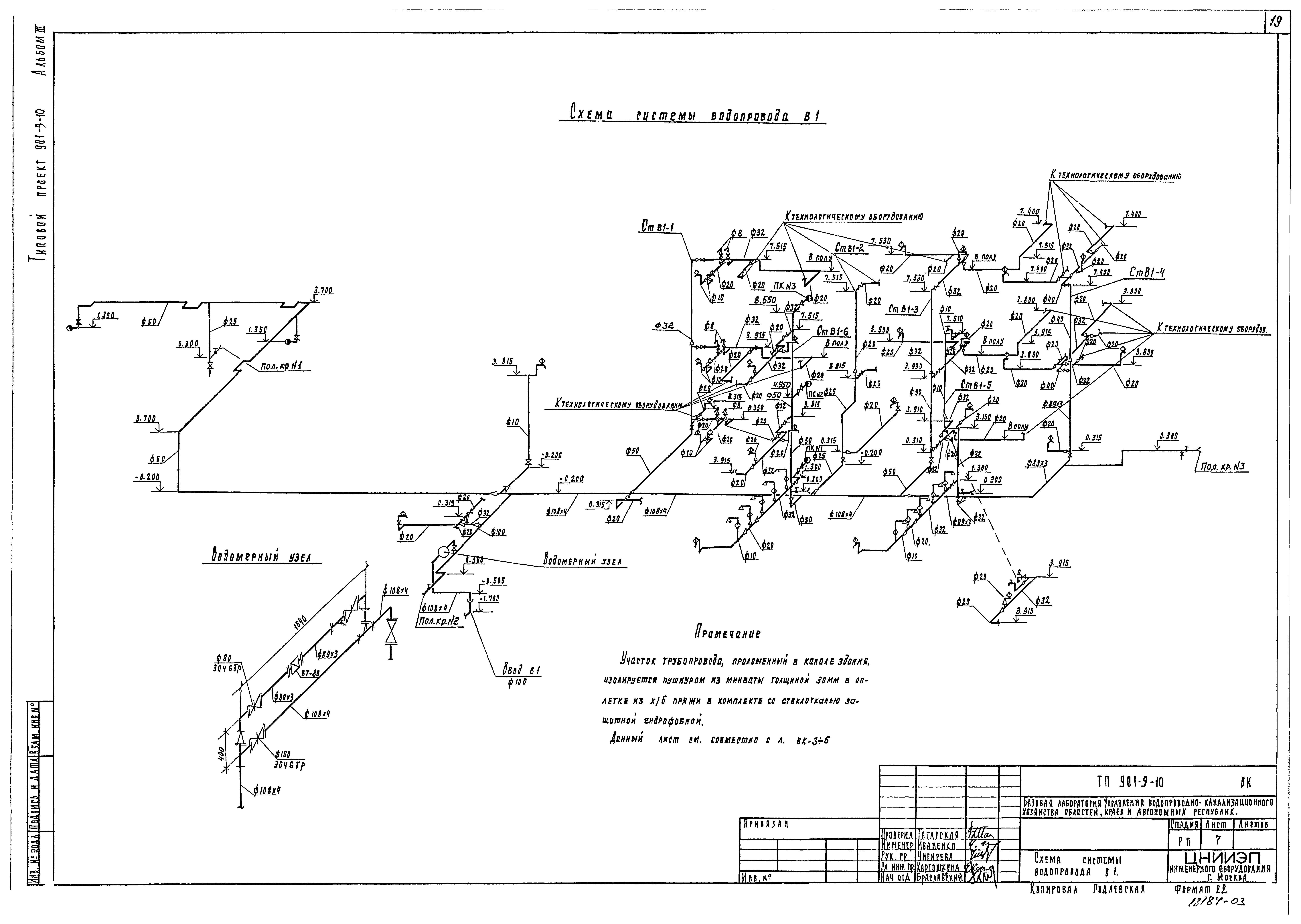 Типовой проект 901-9-10