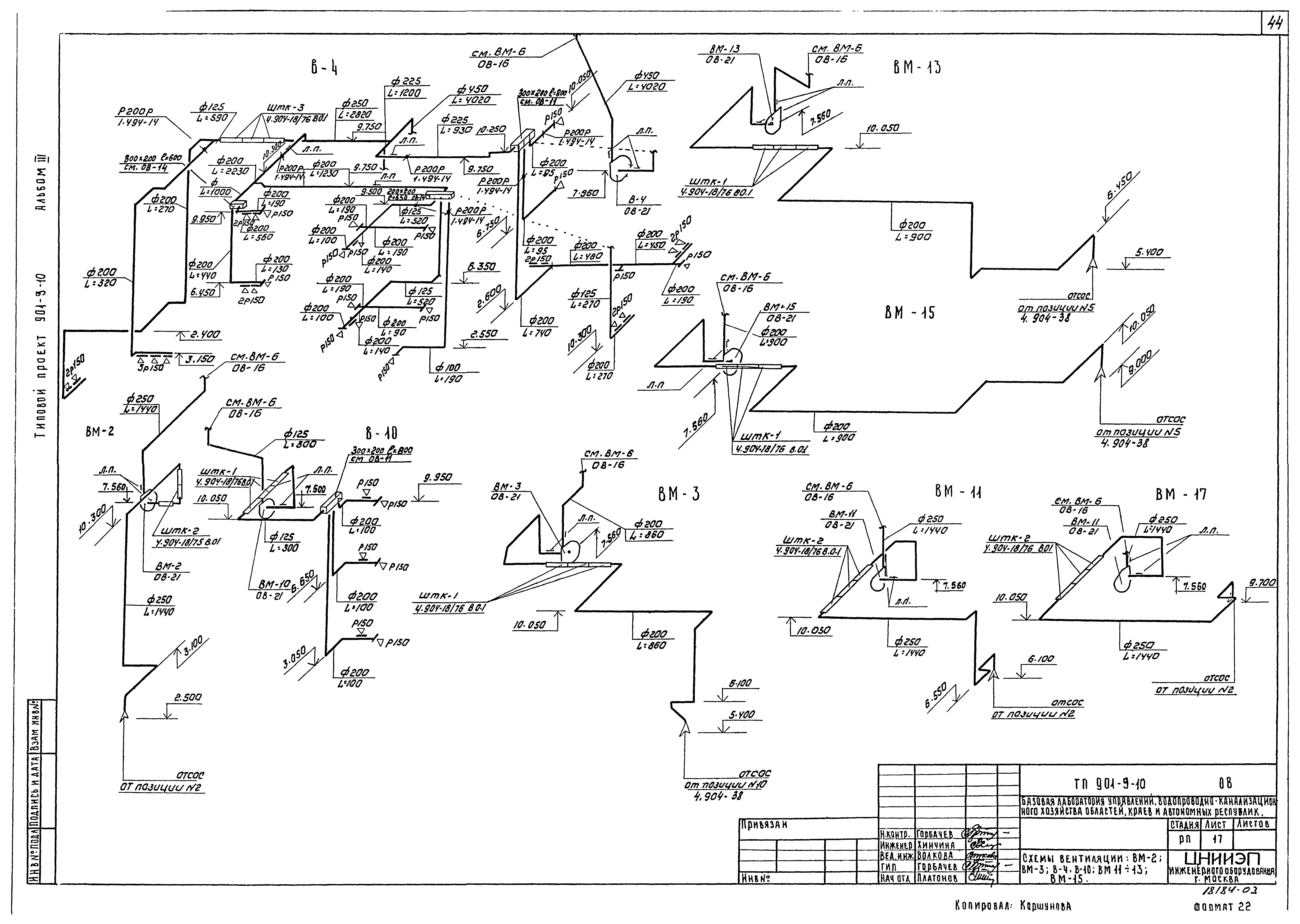Типовой проект 901-9-10