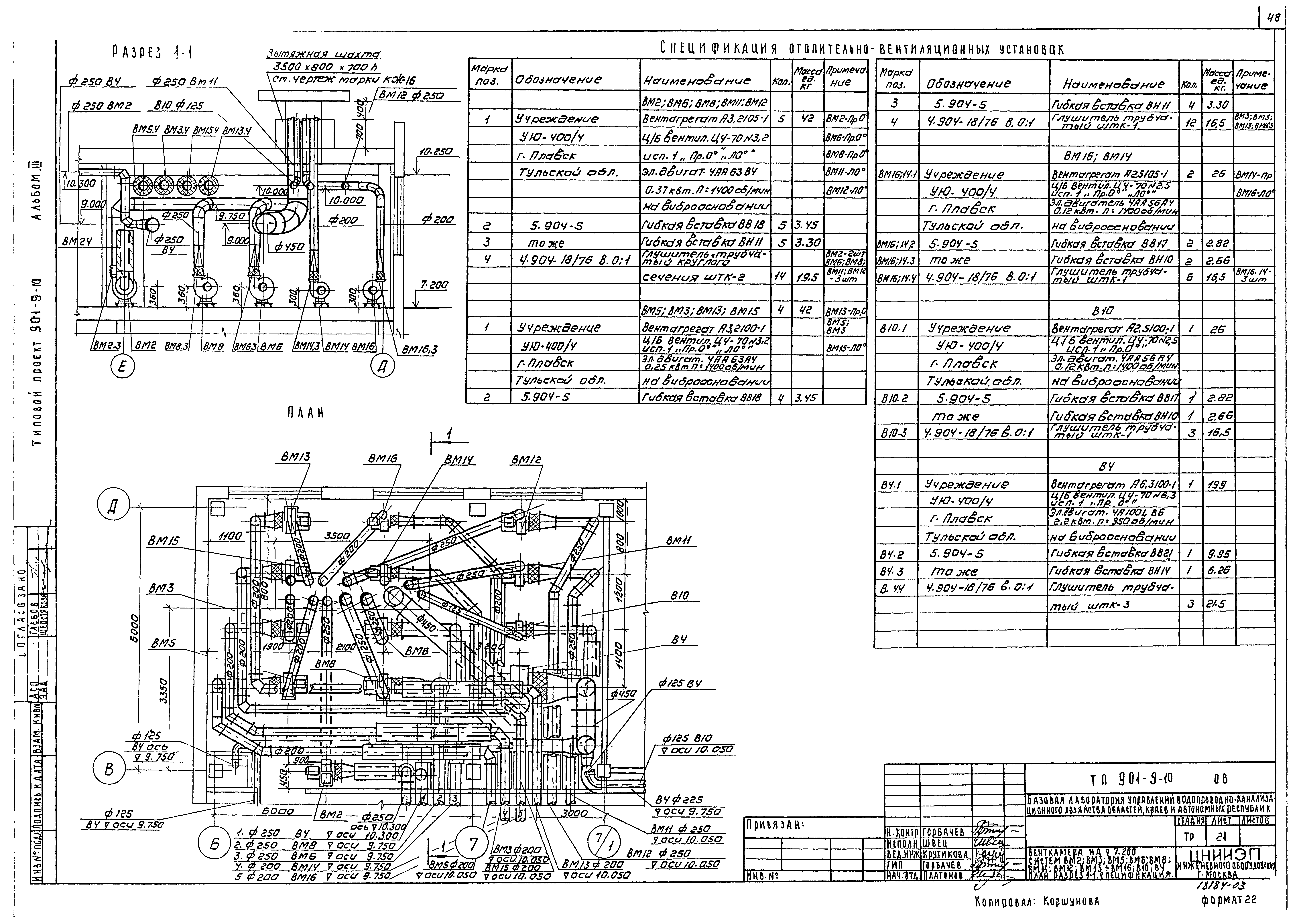 Типовой проект 901-9-10