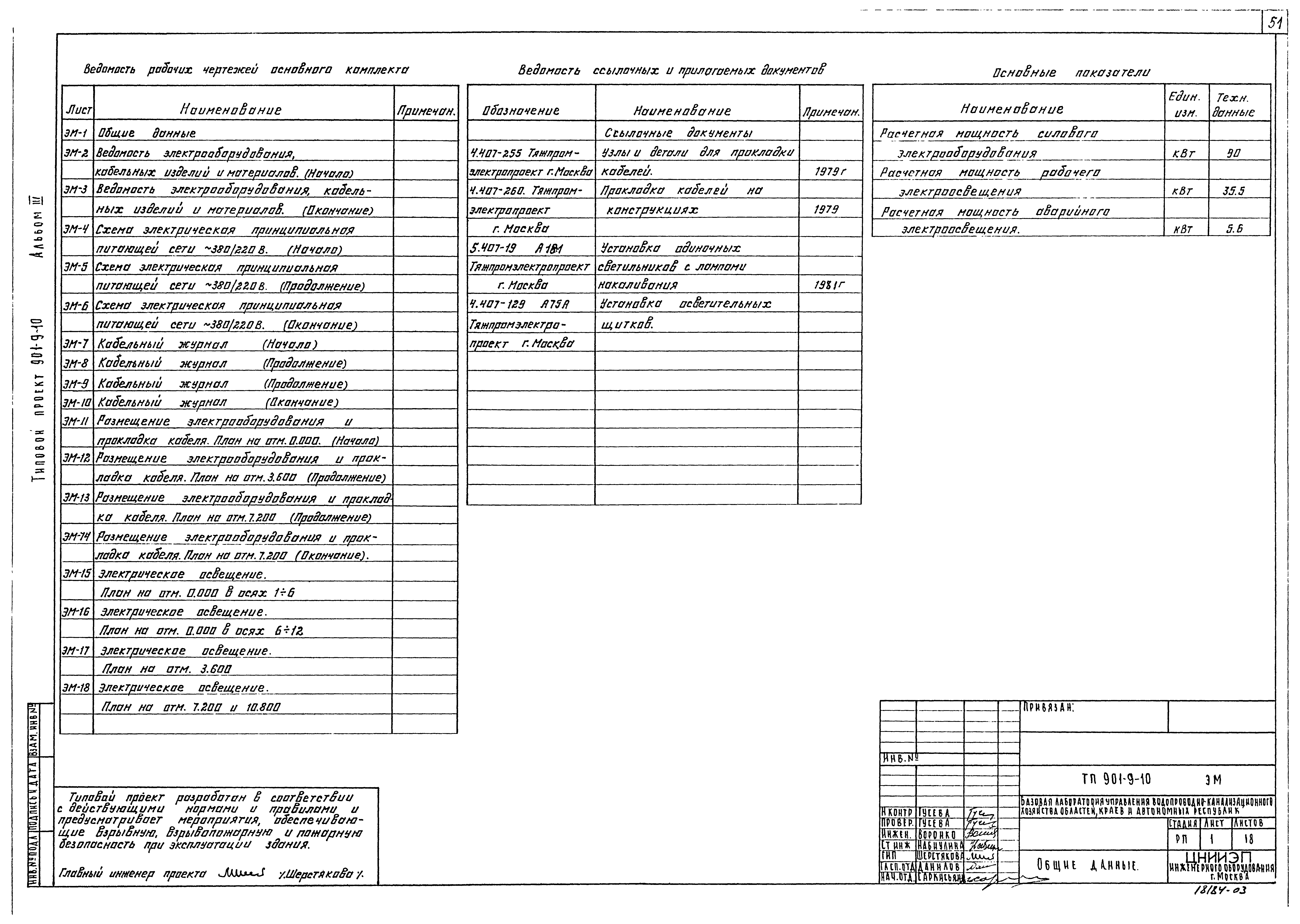 Типовой проект 901-9-10