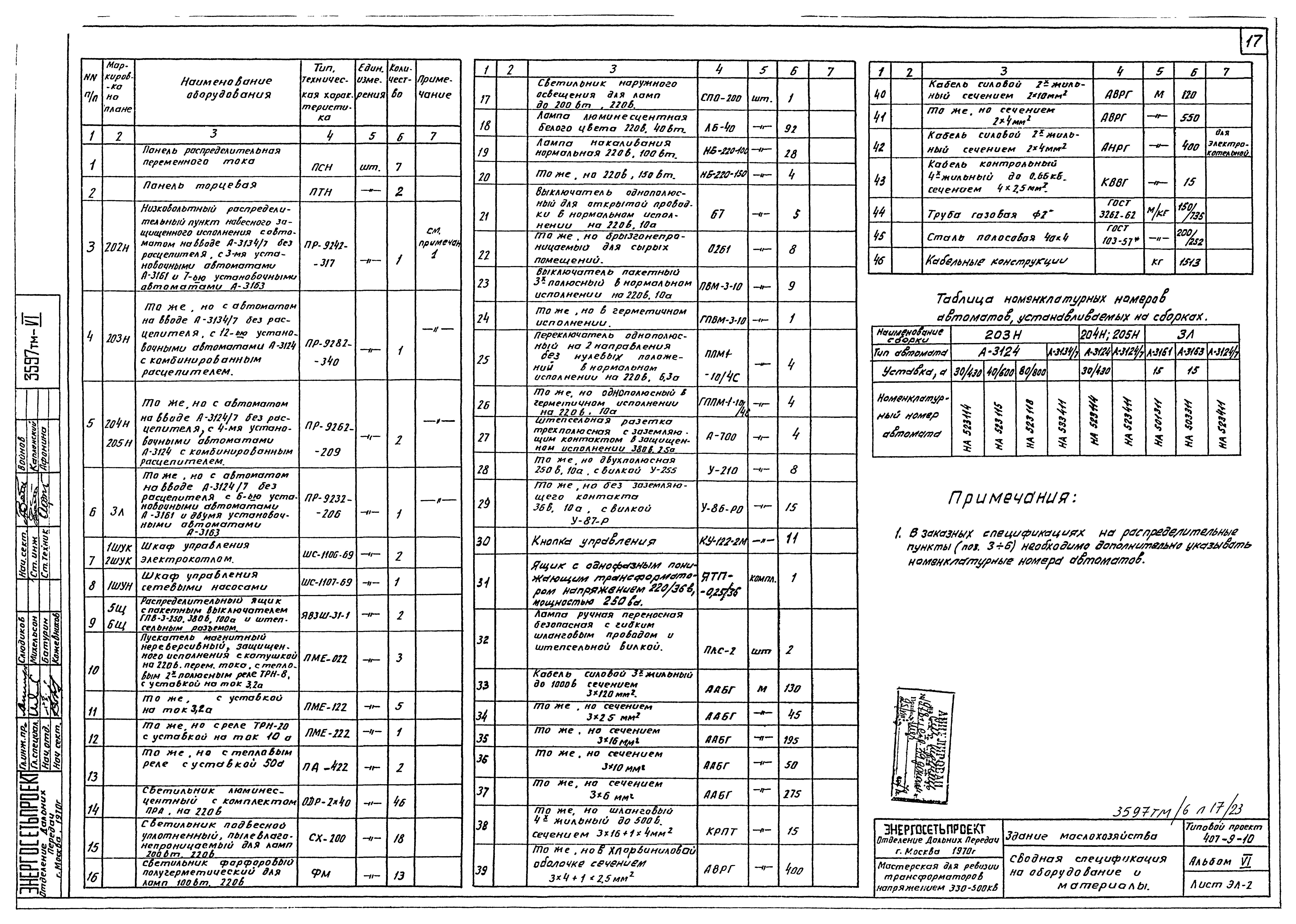 Типовой проект 407-9-10