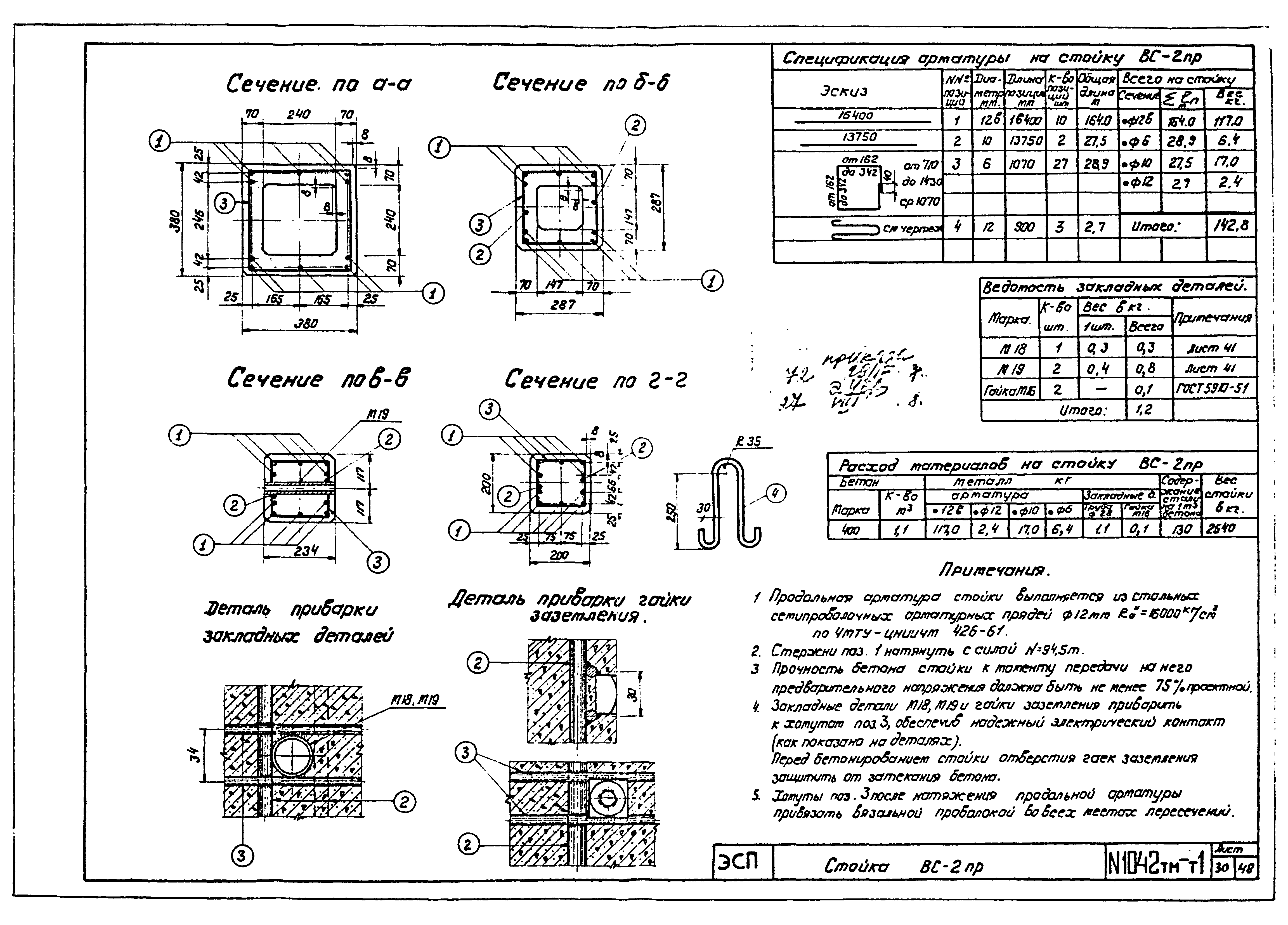 Типовой проект 1042тм