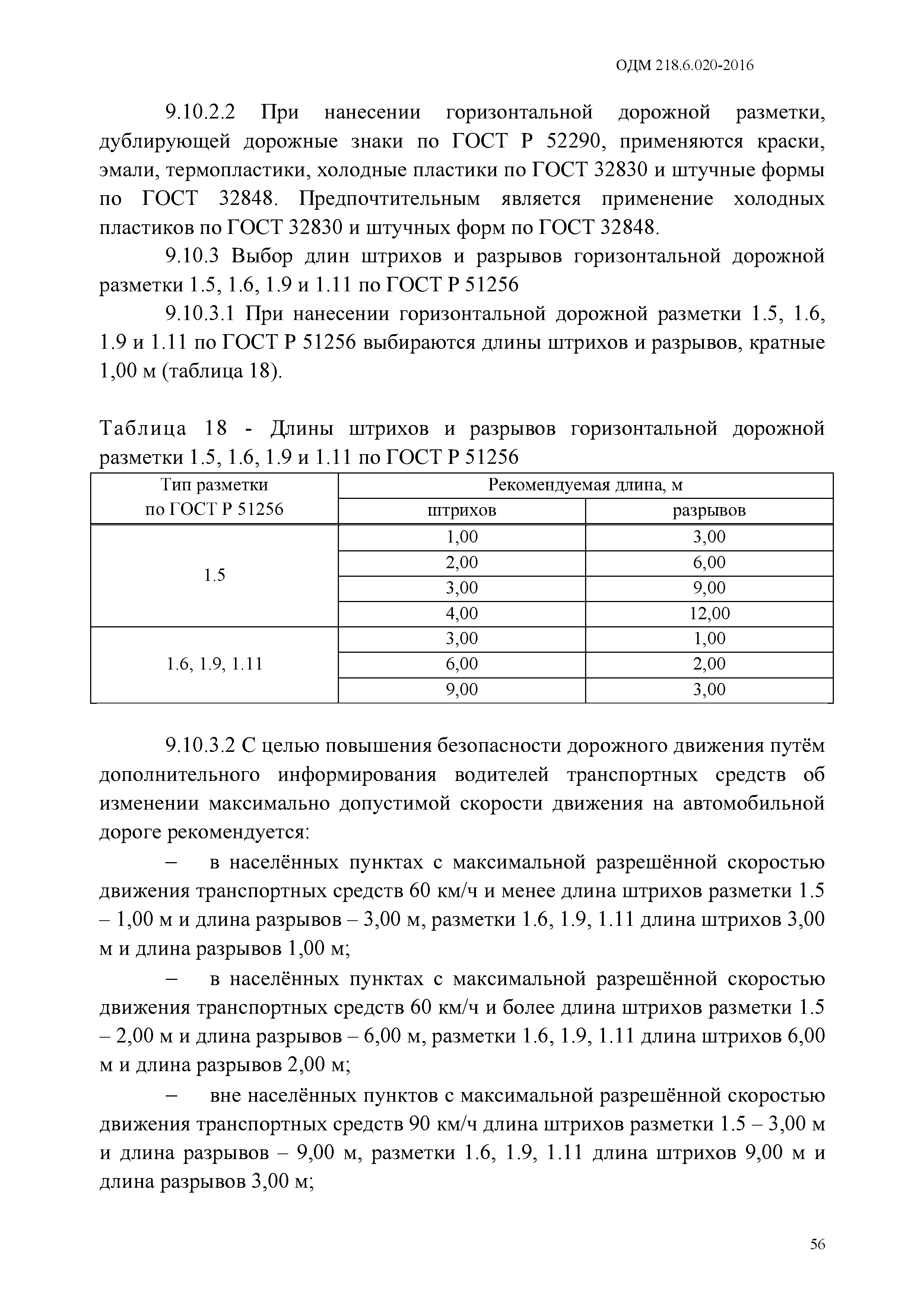 ОДМ 218.6.020-2016