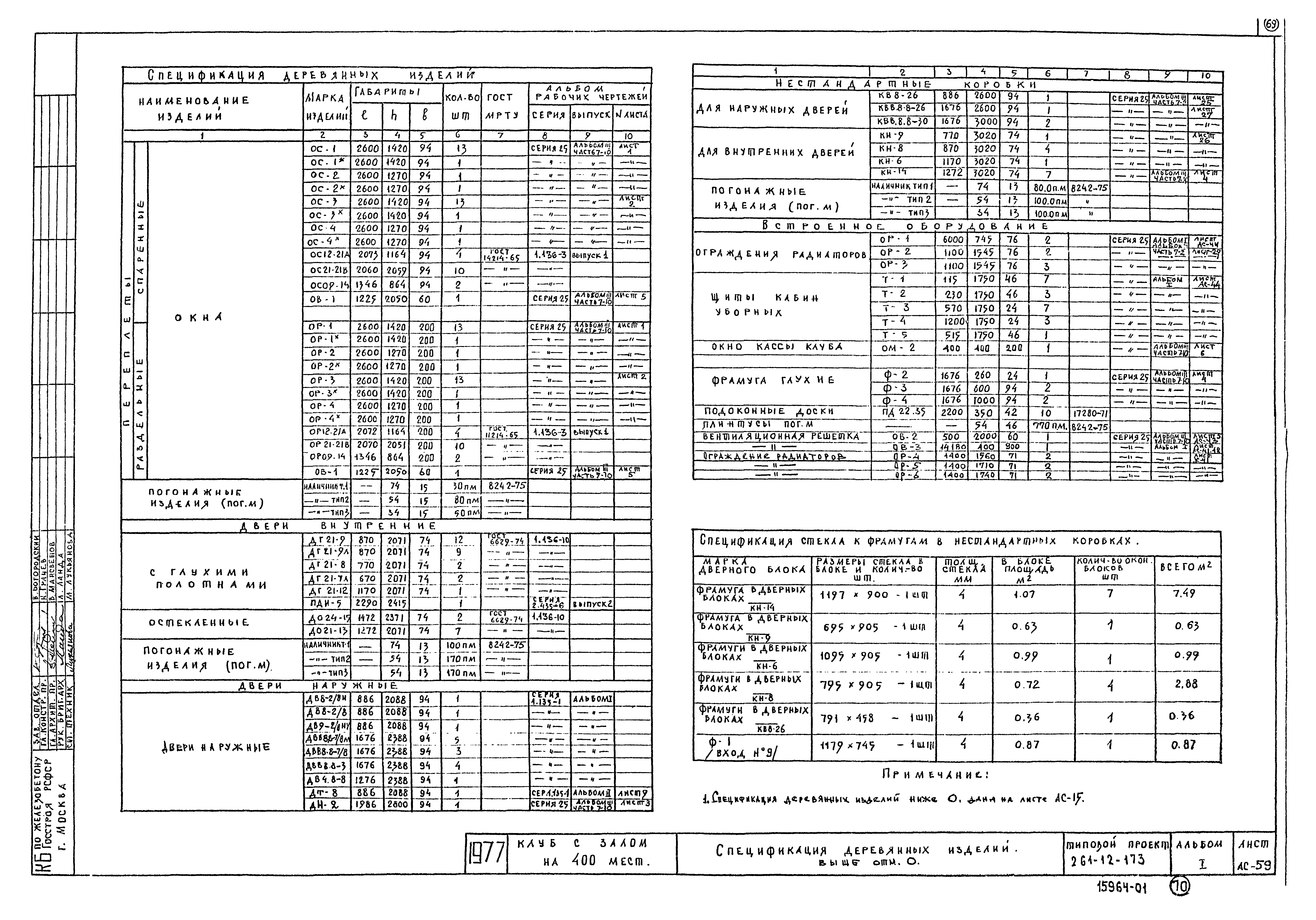 Типовой проект 261-12-173