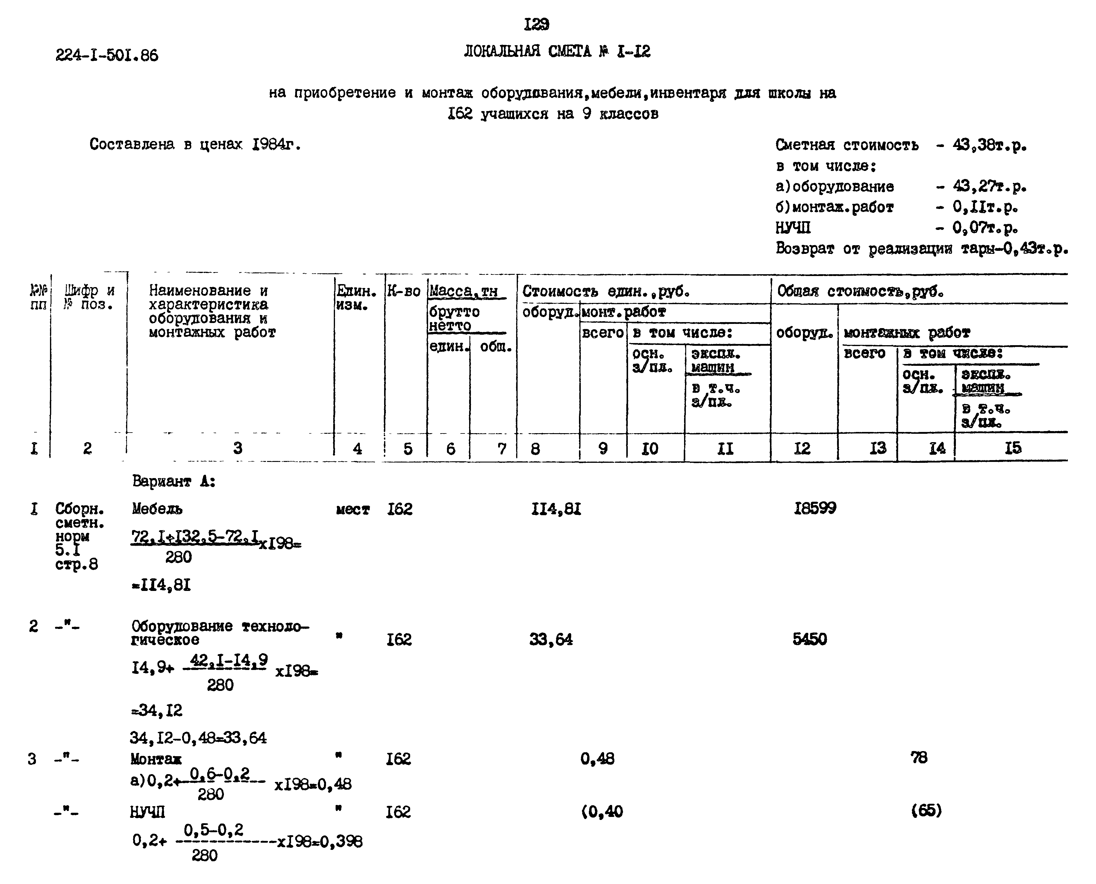 Типовой проект 224-1-501.86