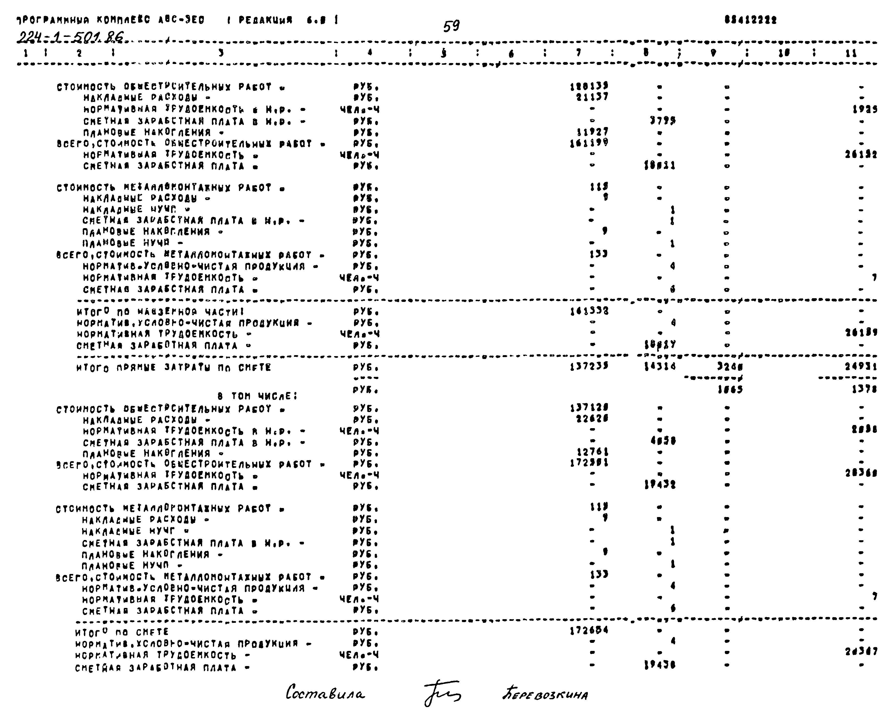 Типовой проект 224-1-501.86