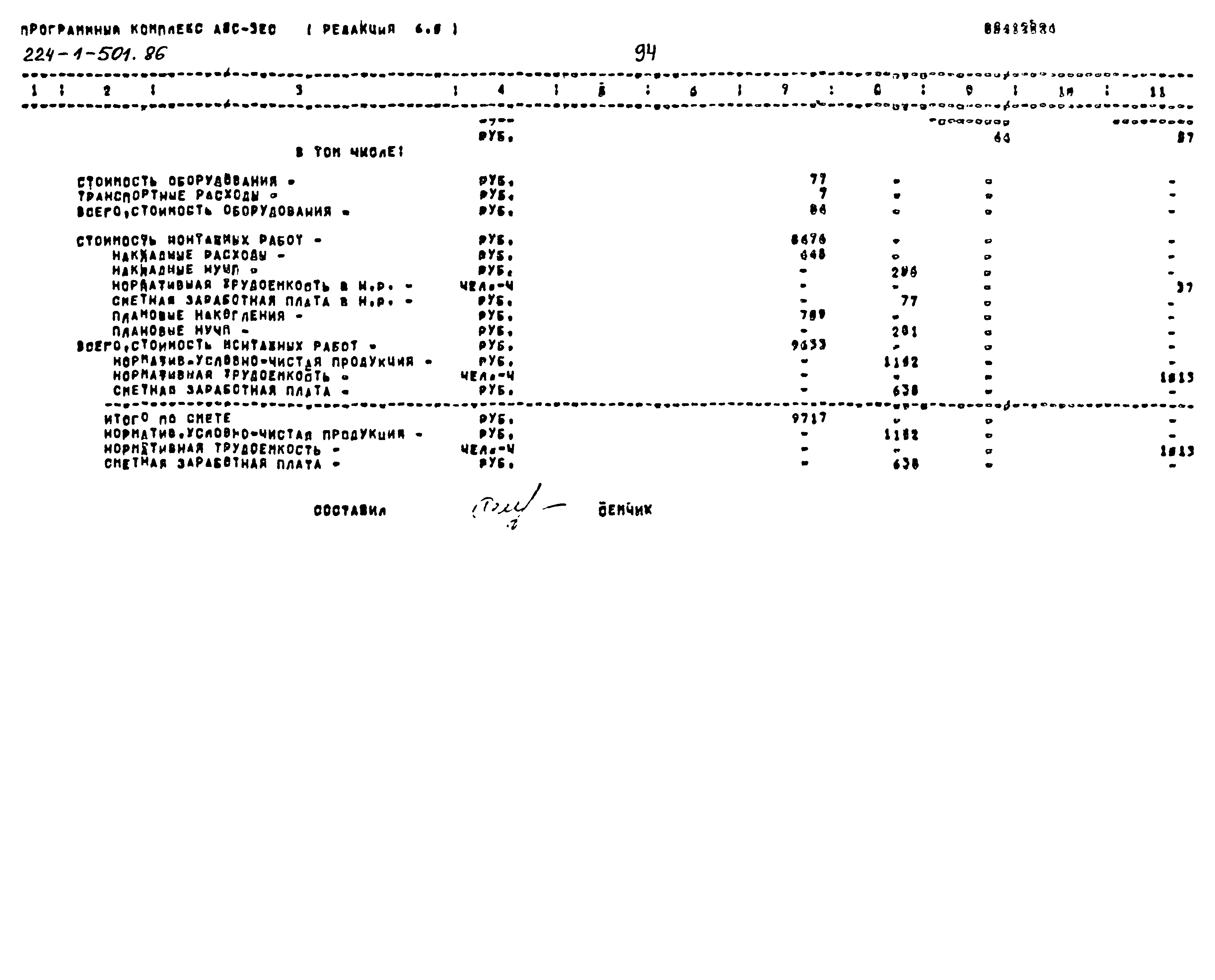 Типовой проект 224-1-501.86