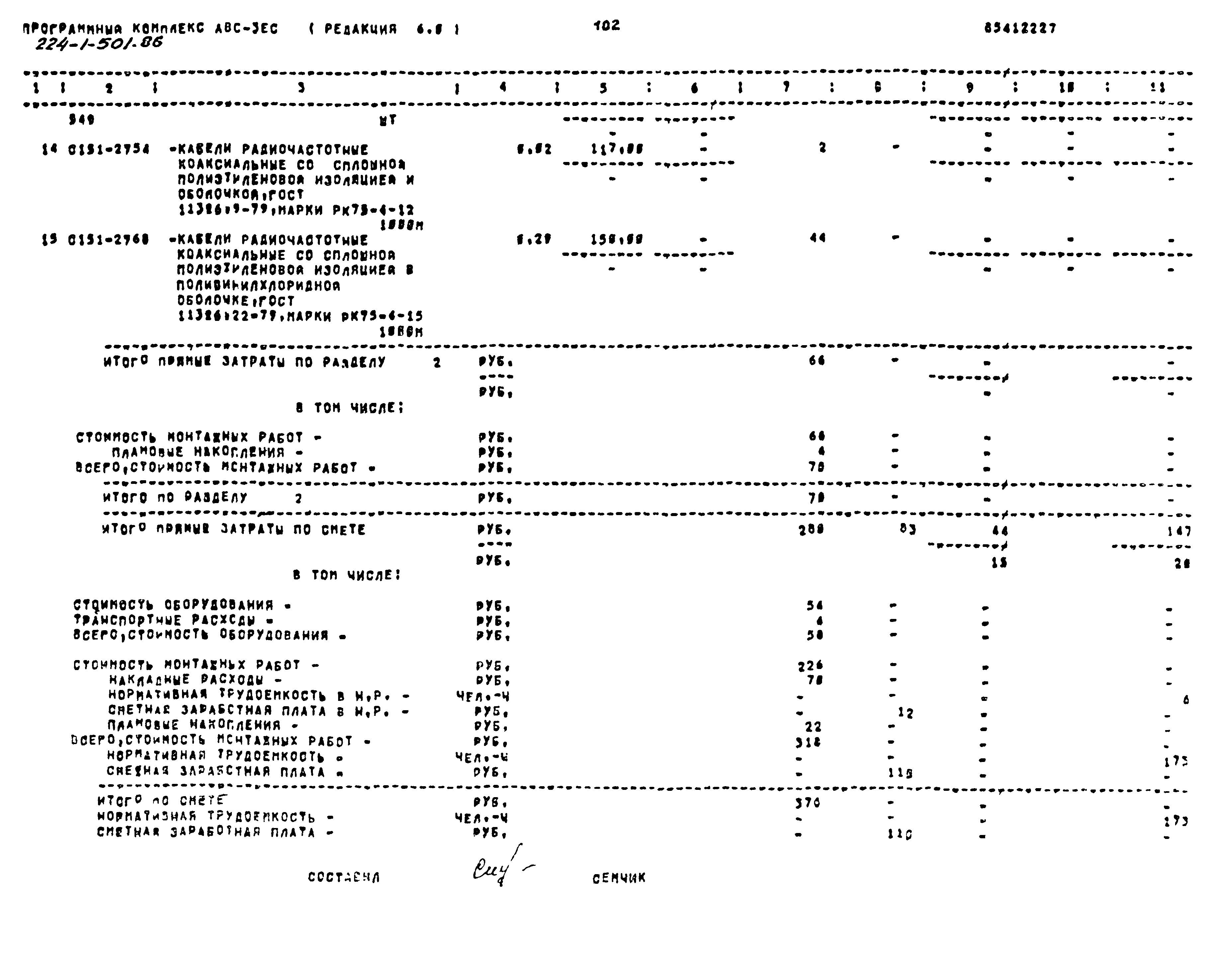 Типовой проект 224-1-501.86