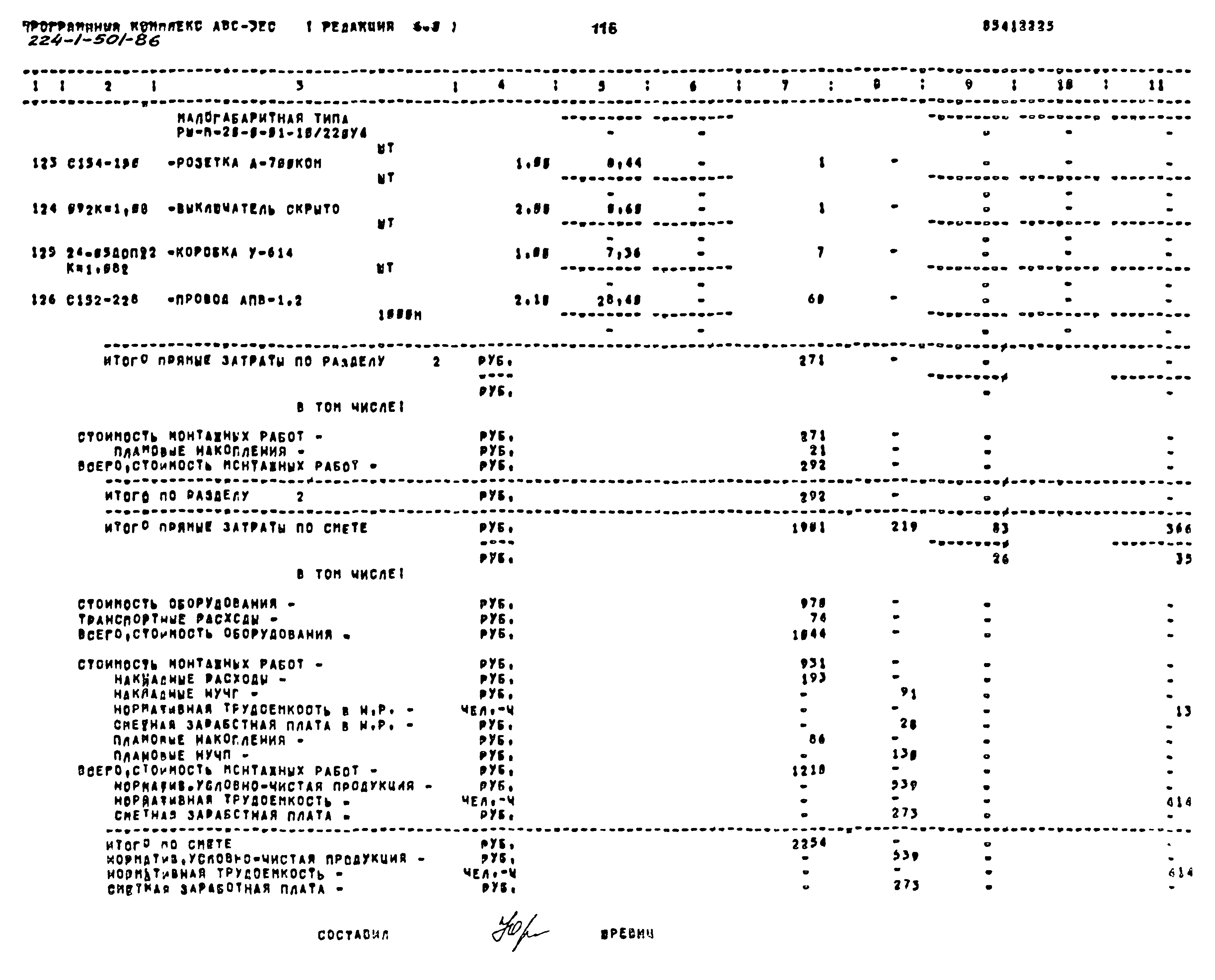 Типовой проект 224-1-501.86