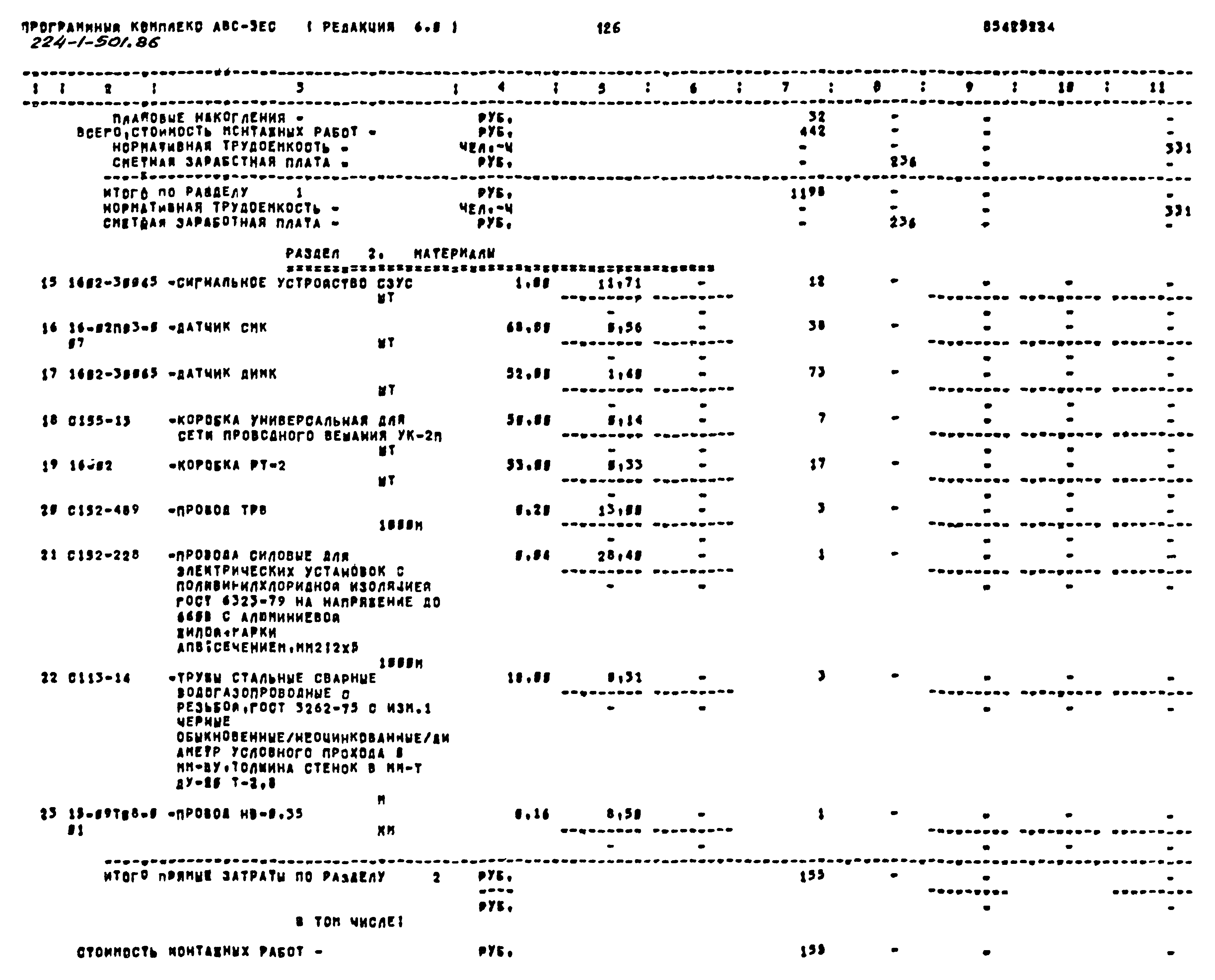 Типовой проект 224-1-501.86