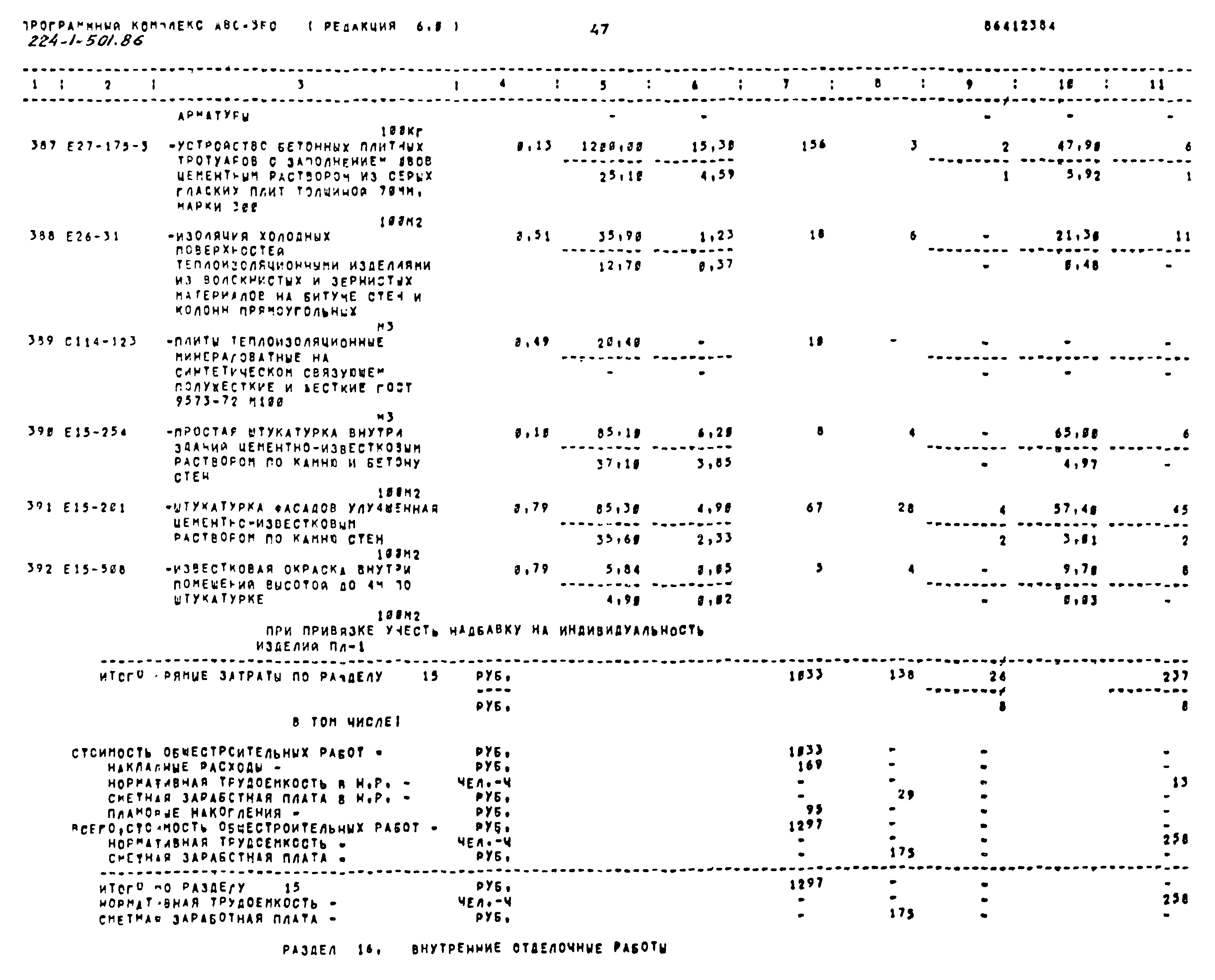 Типовой проект 224-1-501.86