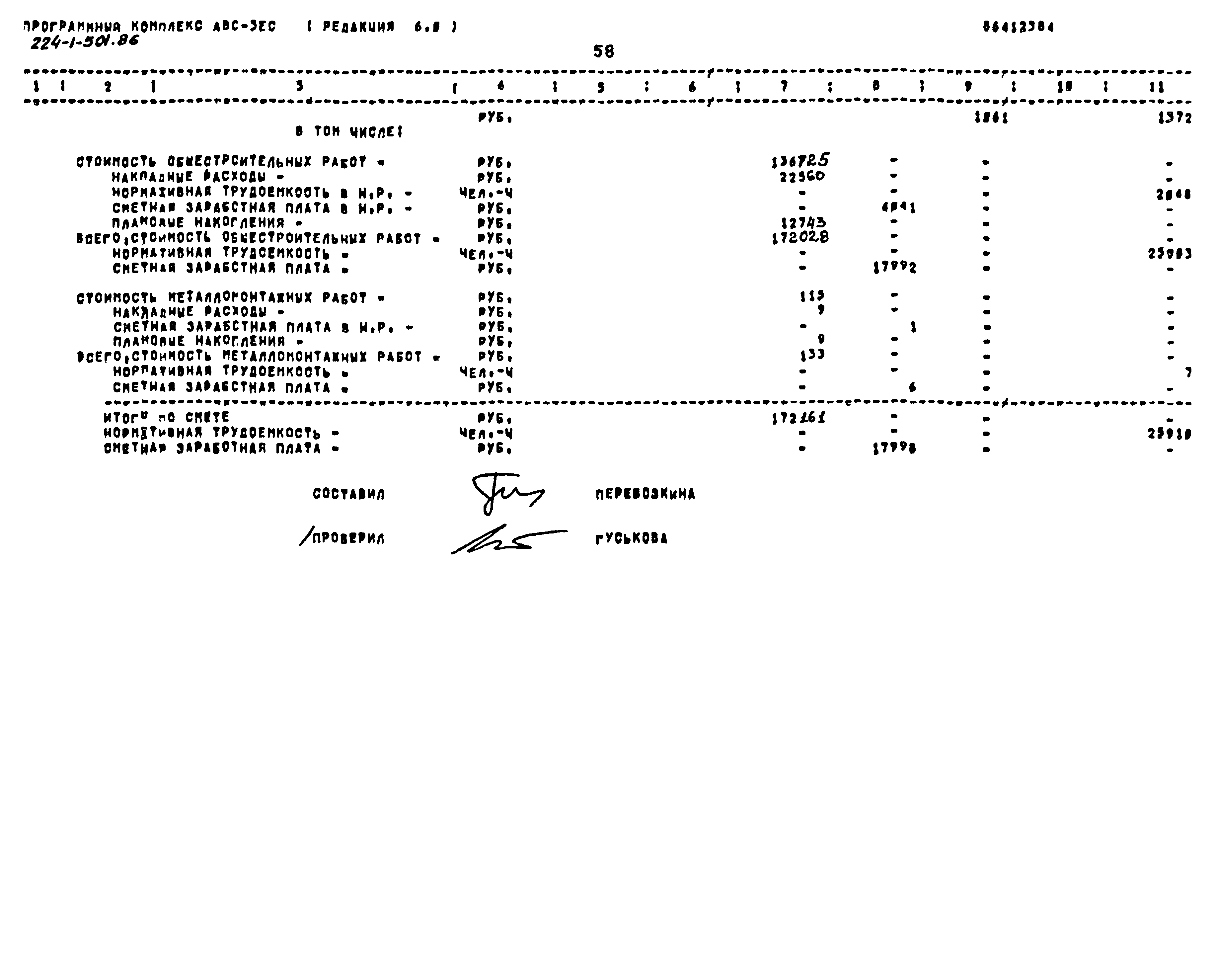 Типовой проект 224-1-501.86
