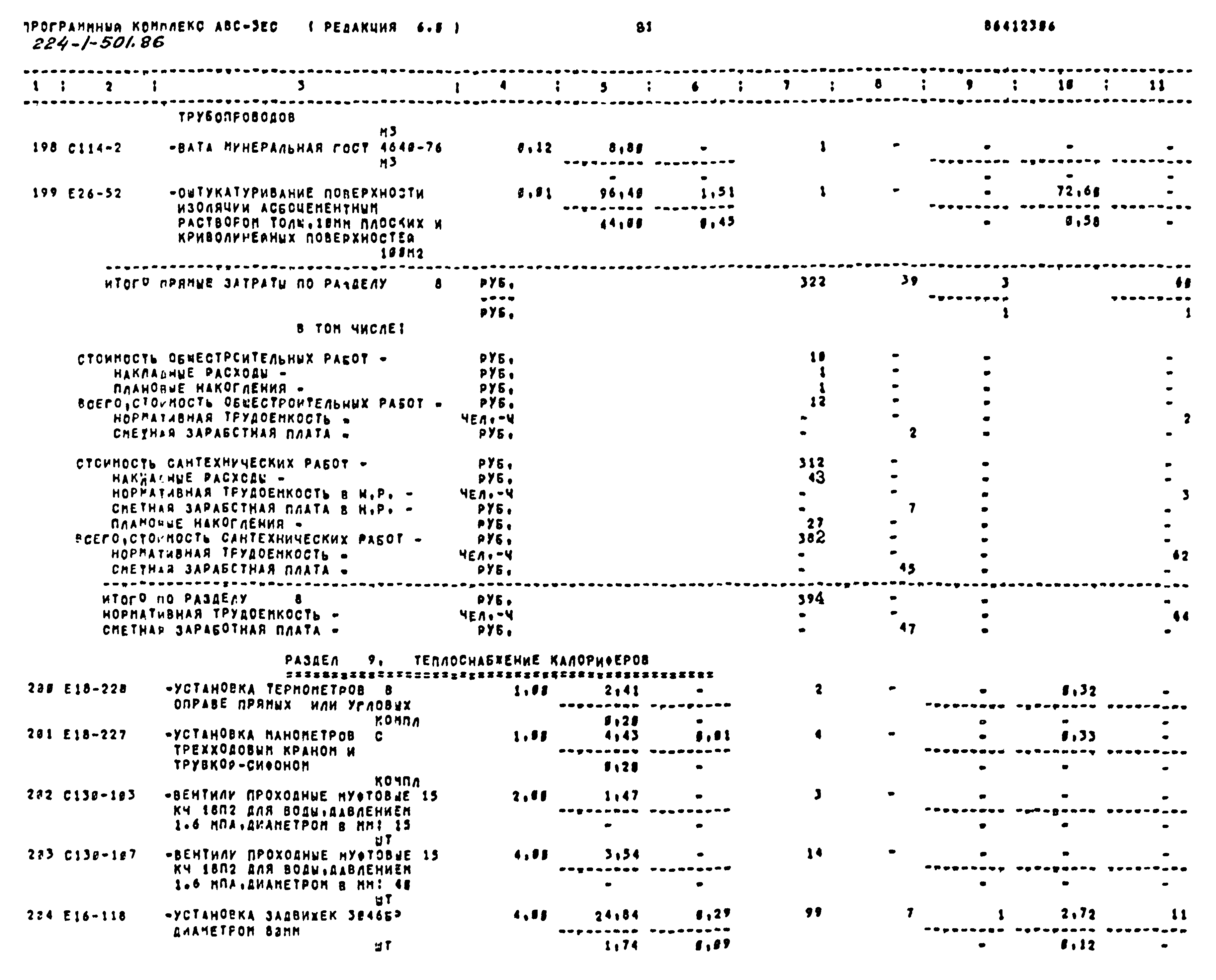Типовой проект 224-1-501.86
