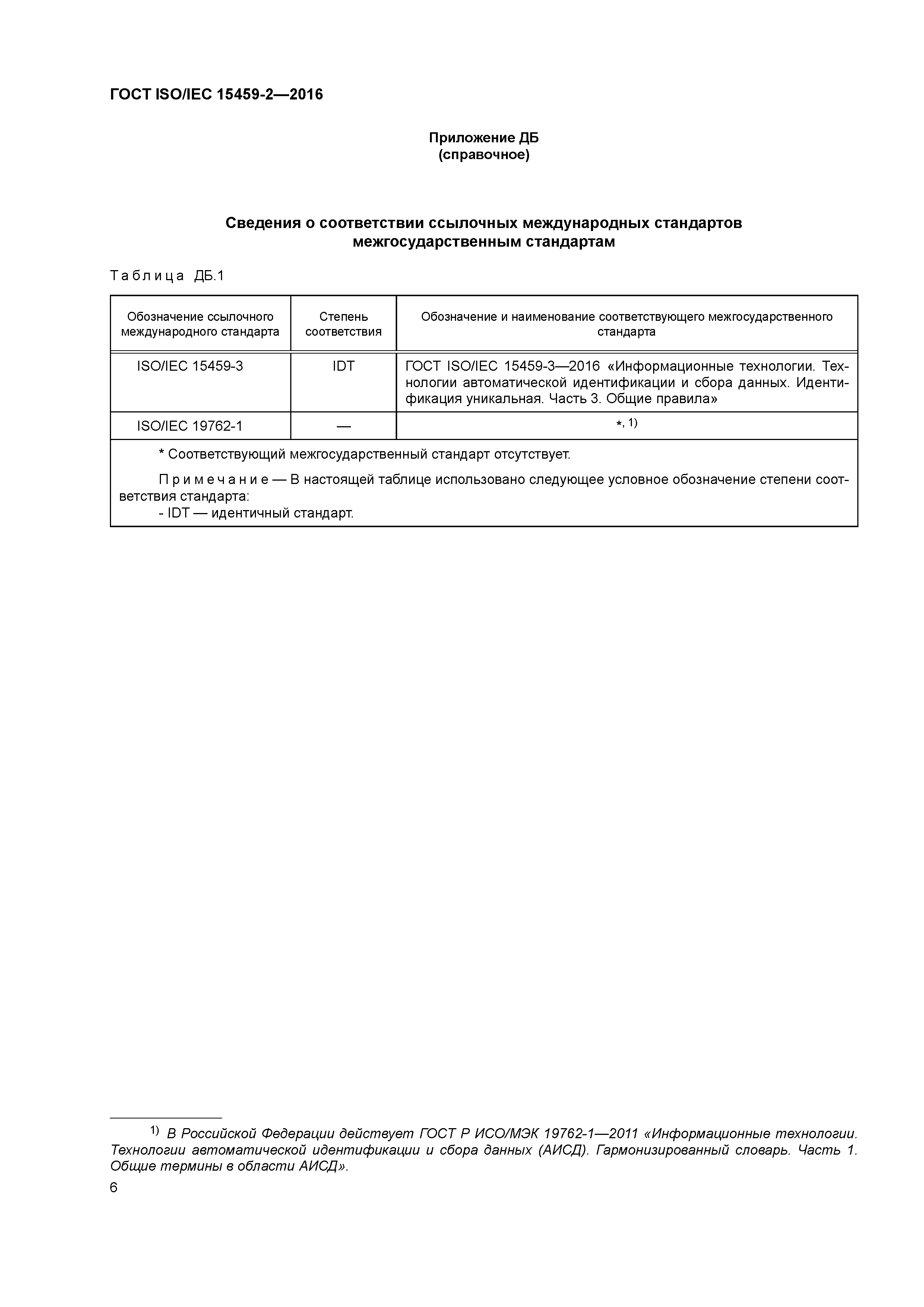 ГОСТ ISO/IEC 15459-2-2016