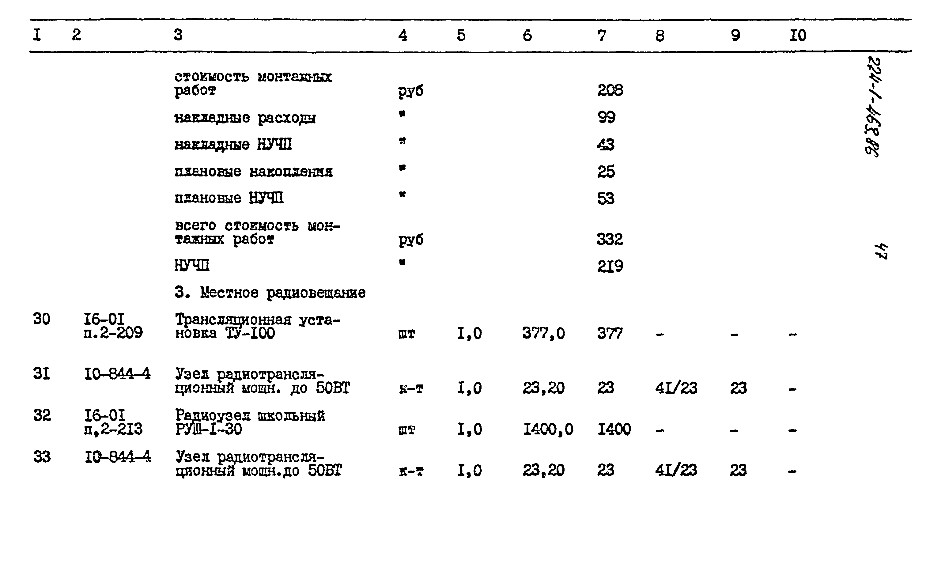 Типовой проект 224-1-463.86