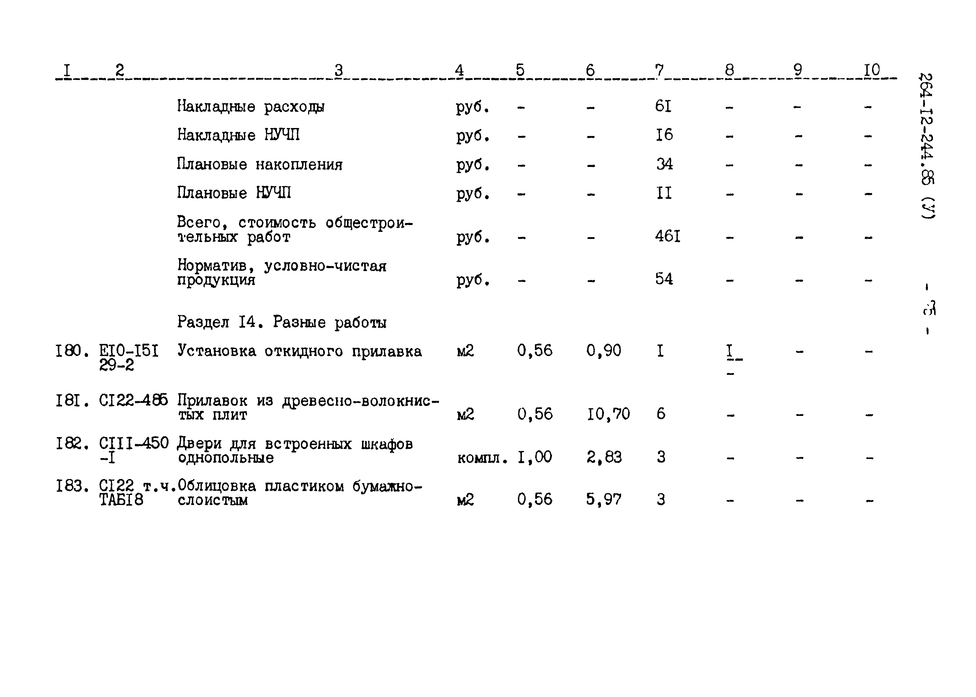 Типовой проект 264-12-244.85