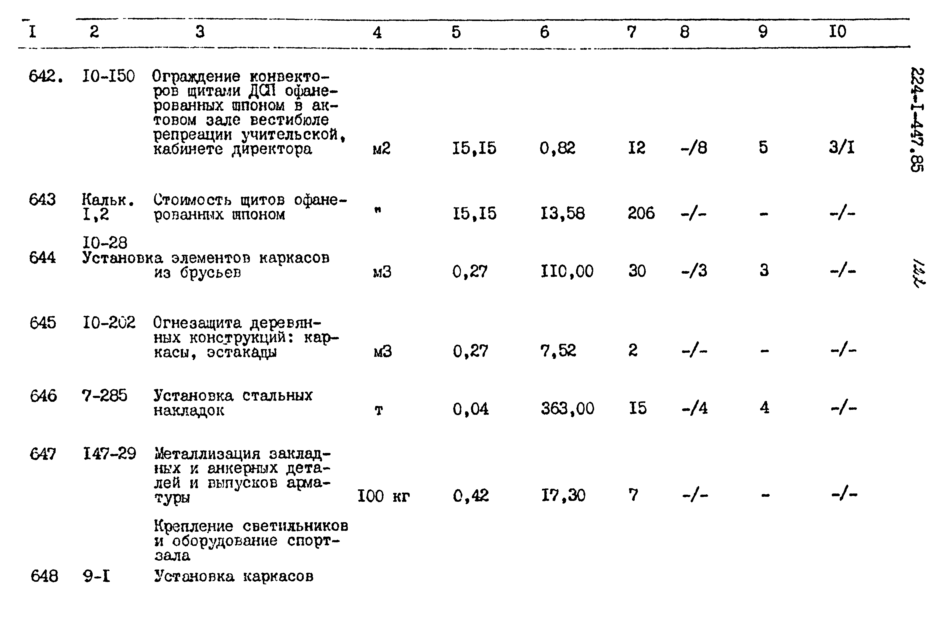 Типовой проект 224-1-447.85