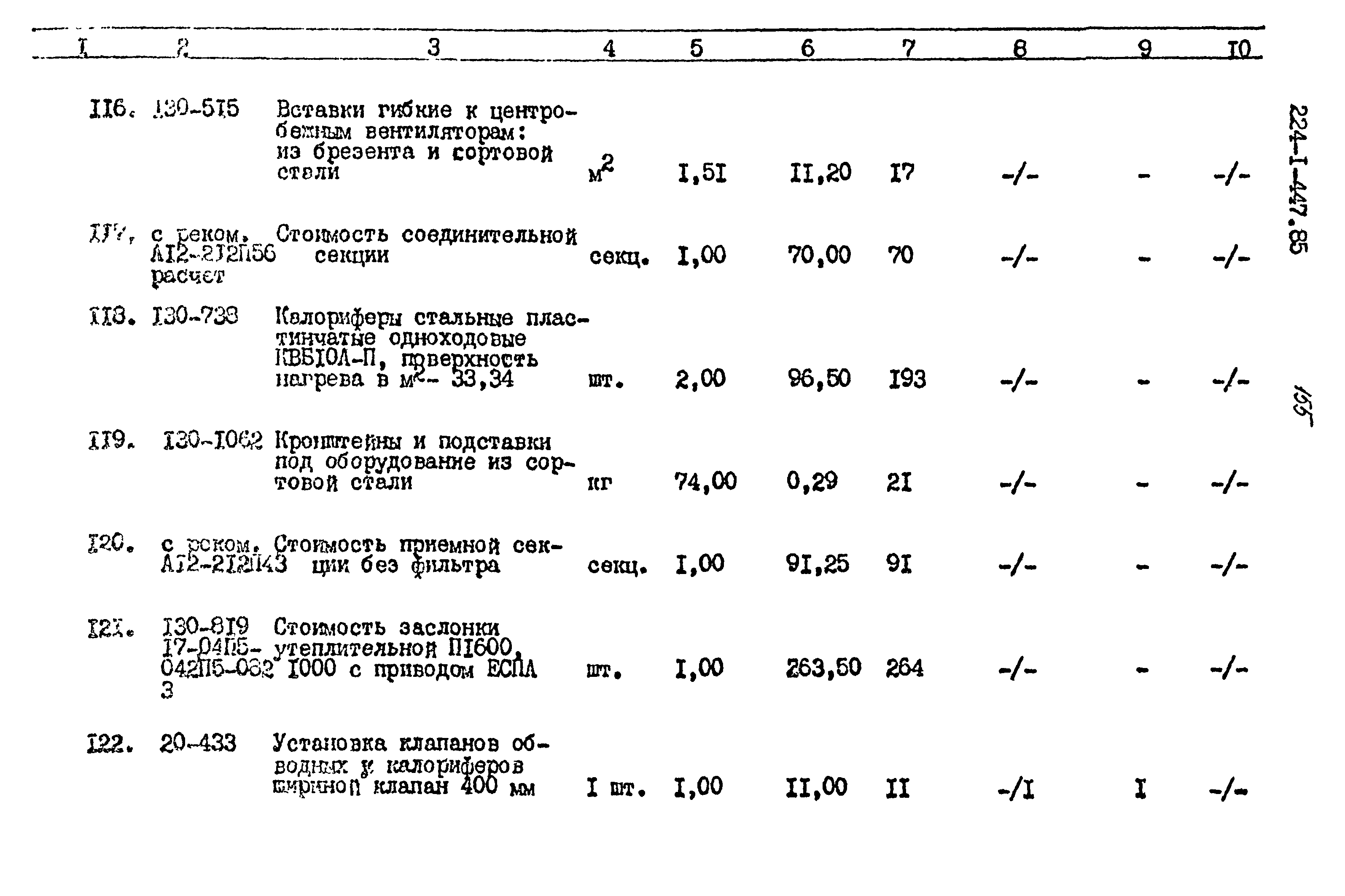Типовой проект 224-1-447.85