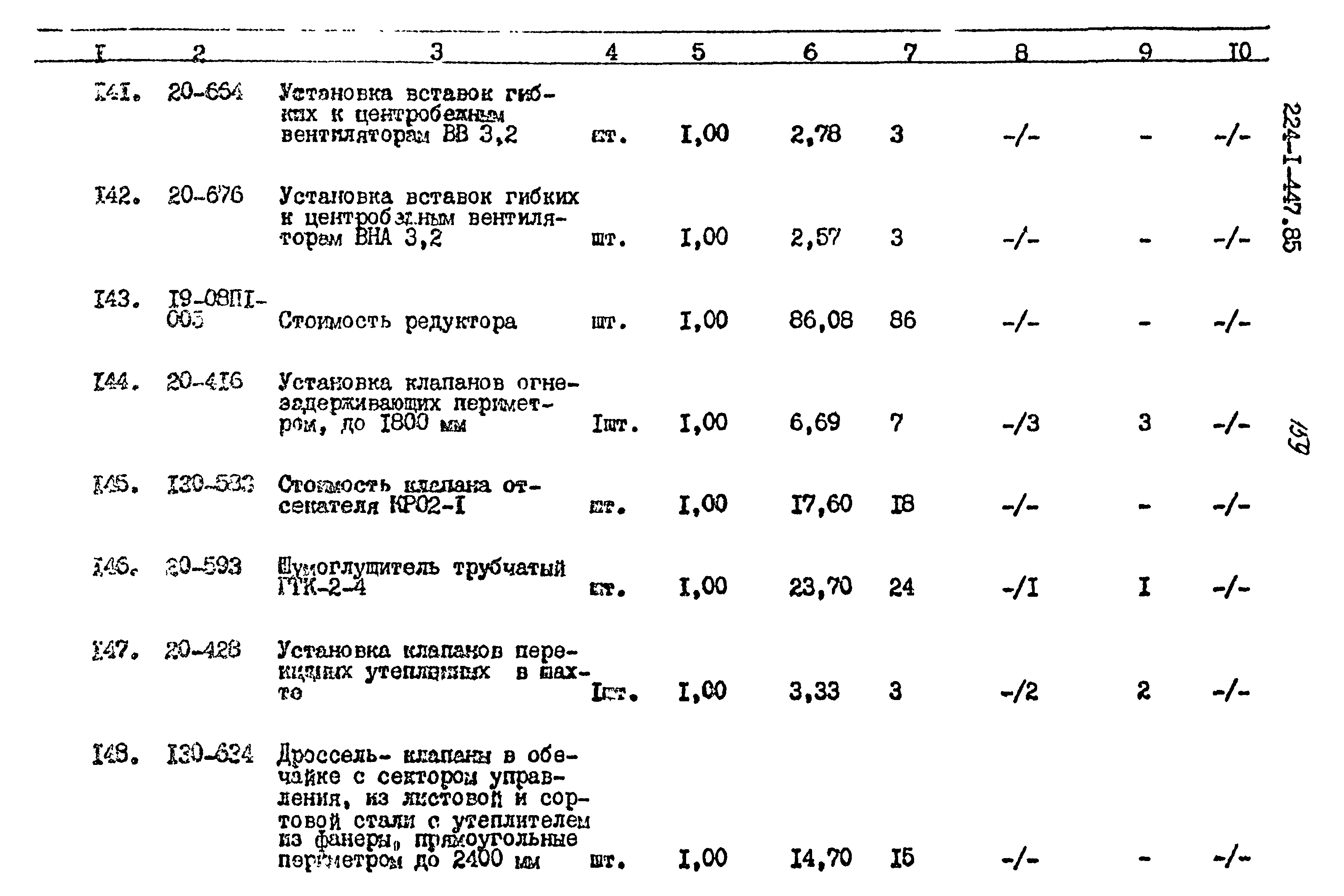 Типовой проект 224-1-447.85