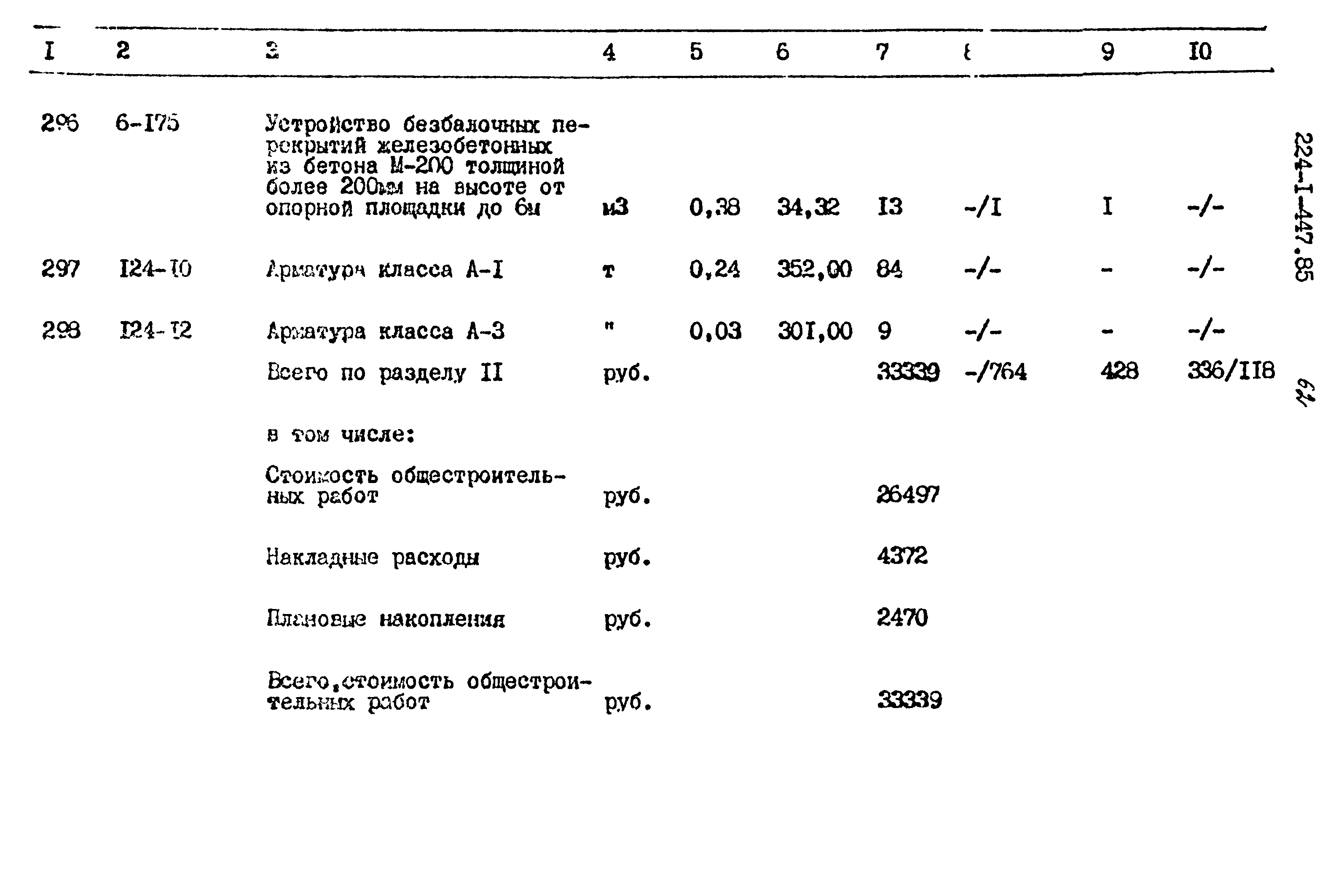 Типовой проект 224-1-447.85
