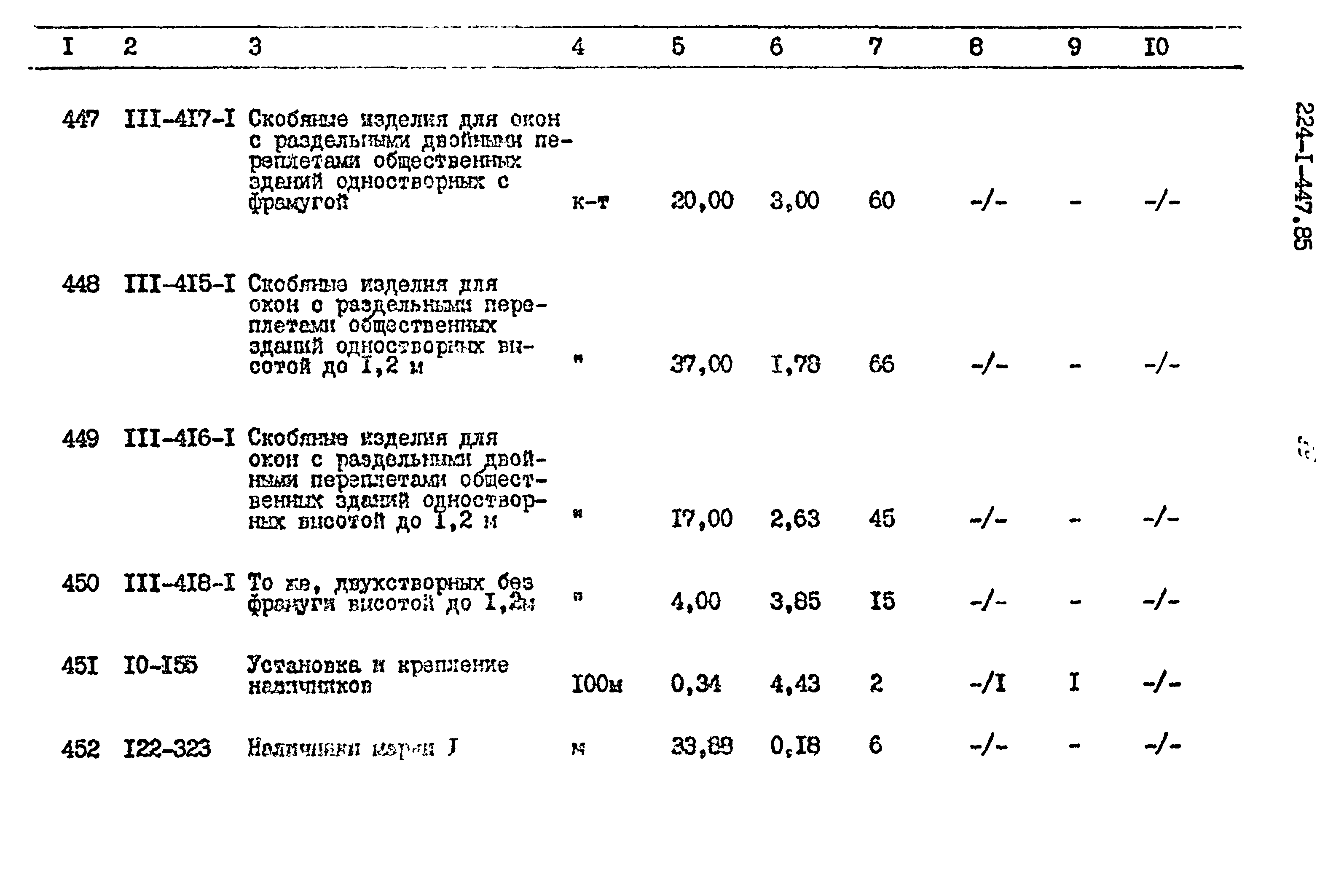 Типовой проект 224-1-447.85