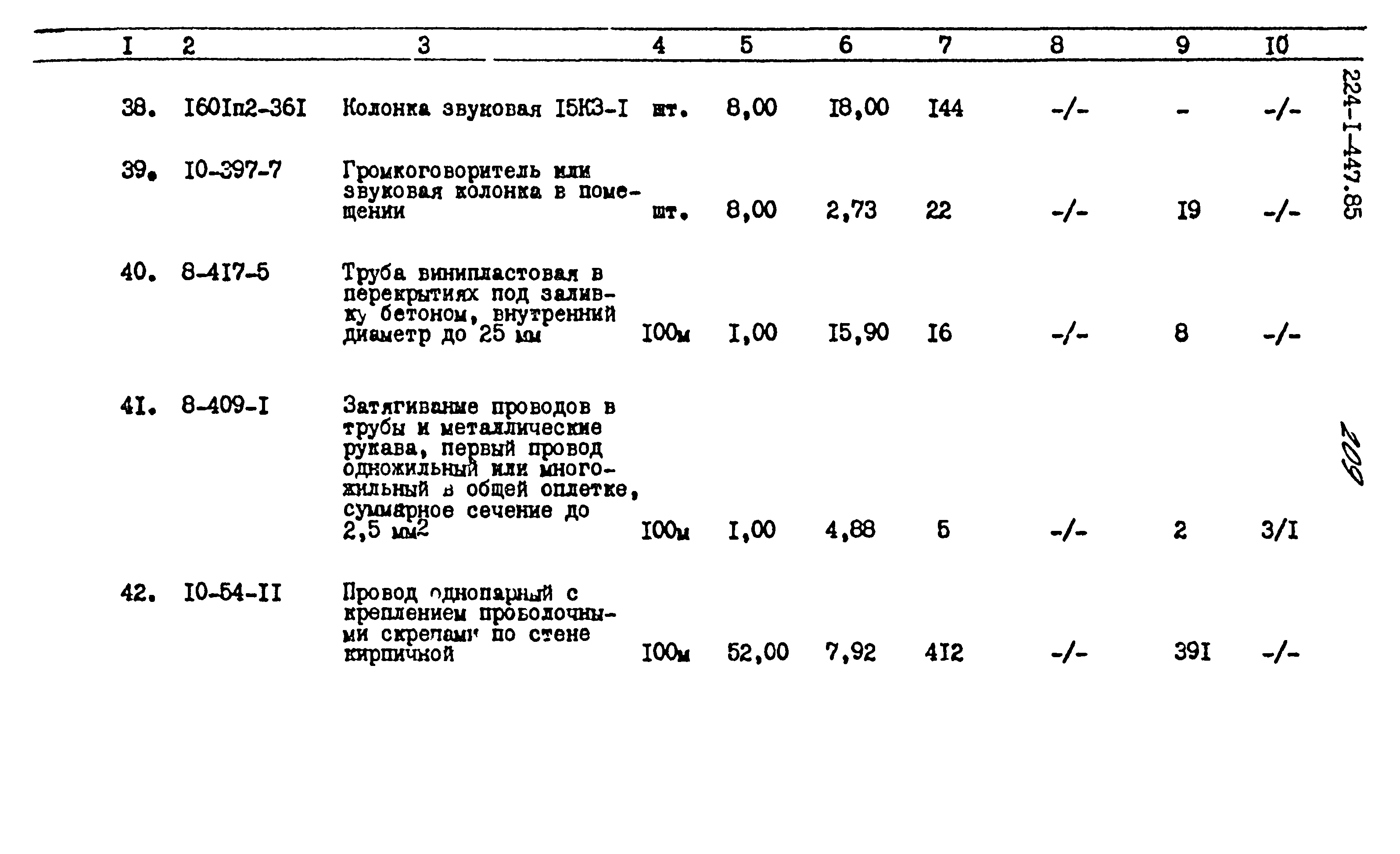 Типовой проект 224-1-447.85