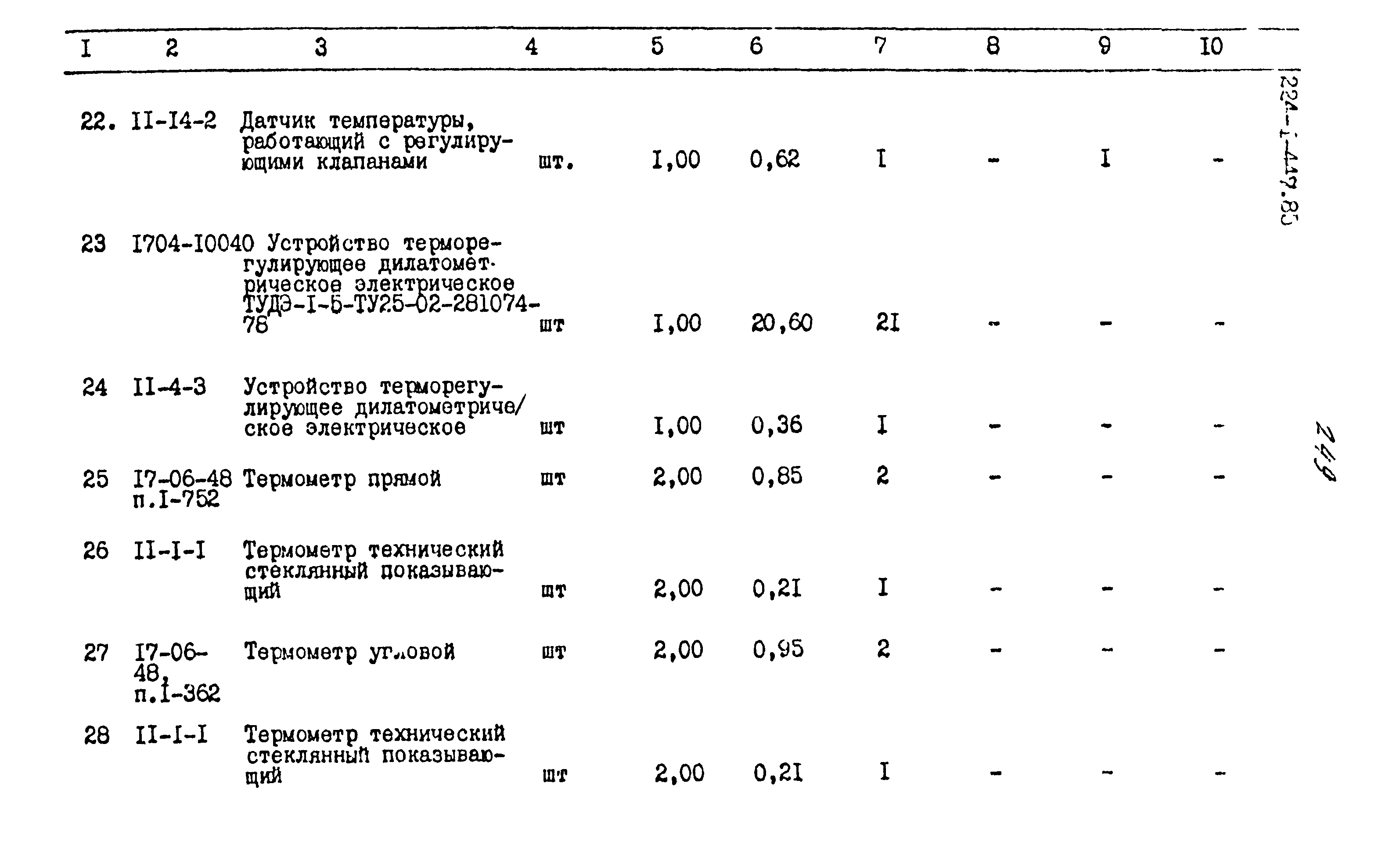 Типовой проект 224-1-447.85